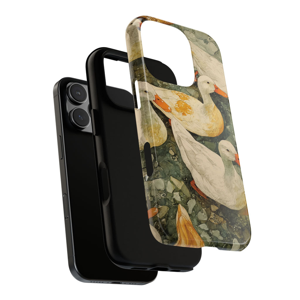 Duck-Themed Phone Case, Quirky Phone Cover, Nature Lover Gift