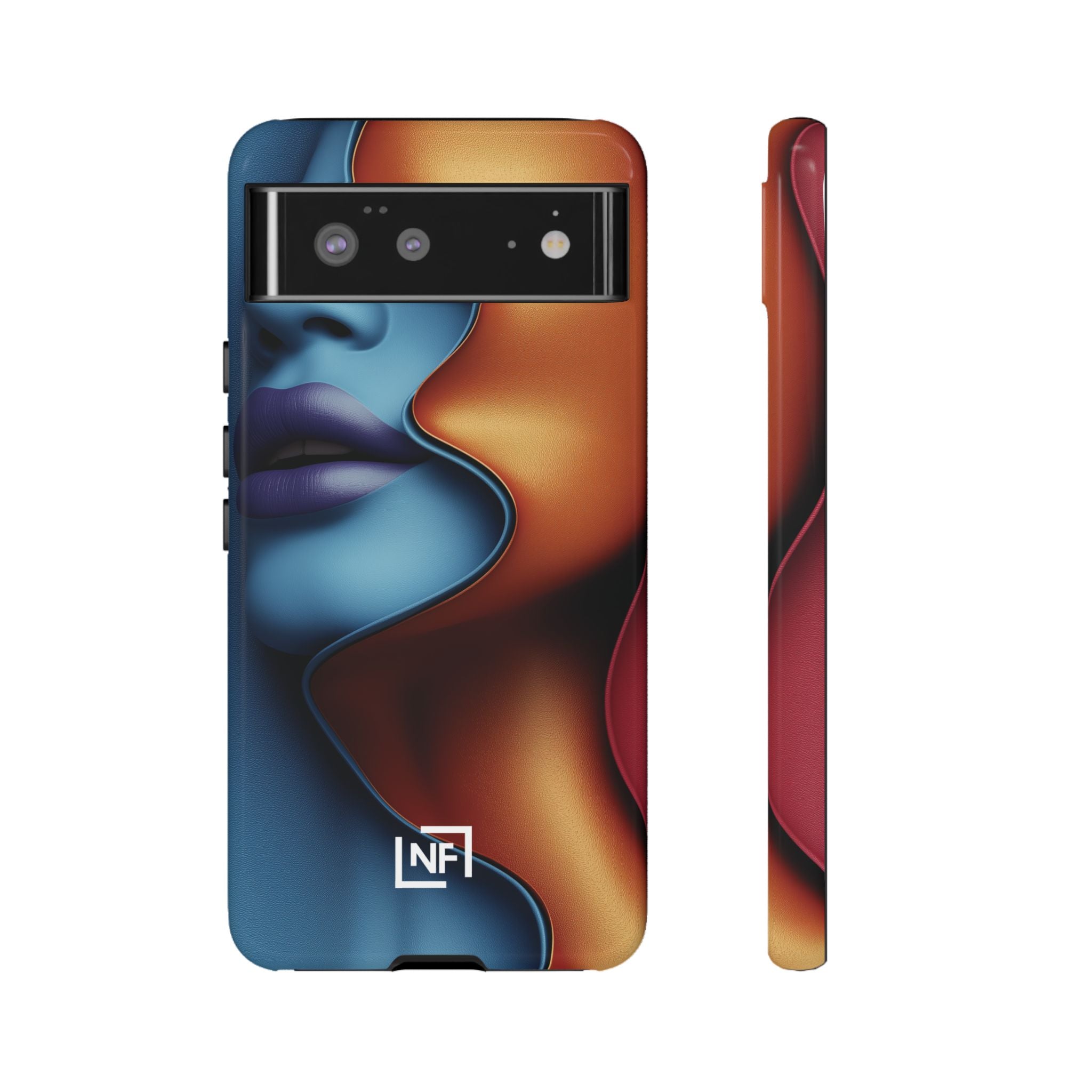 Duality in Motion — Tough Phone Case