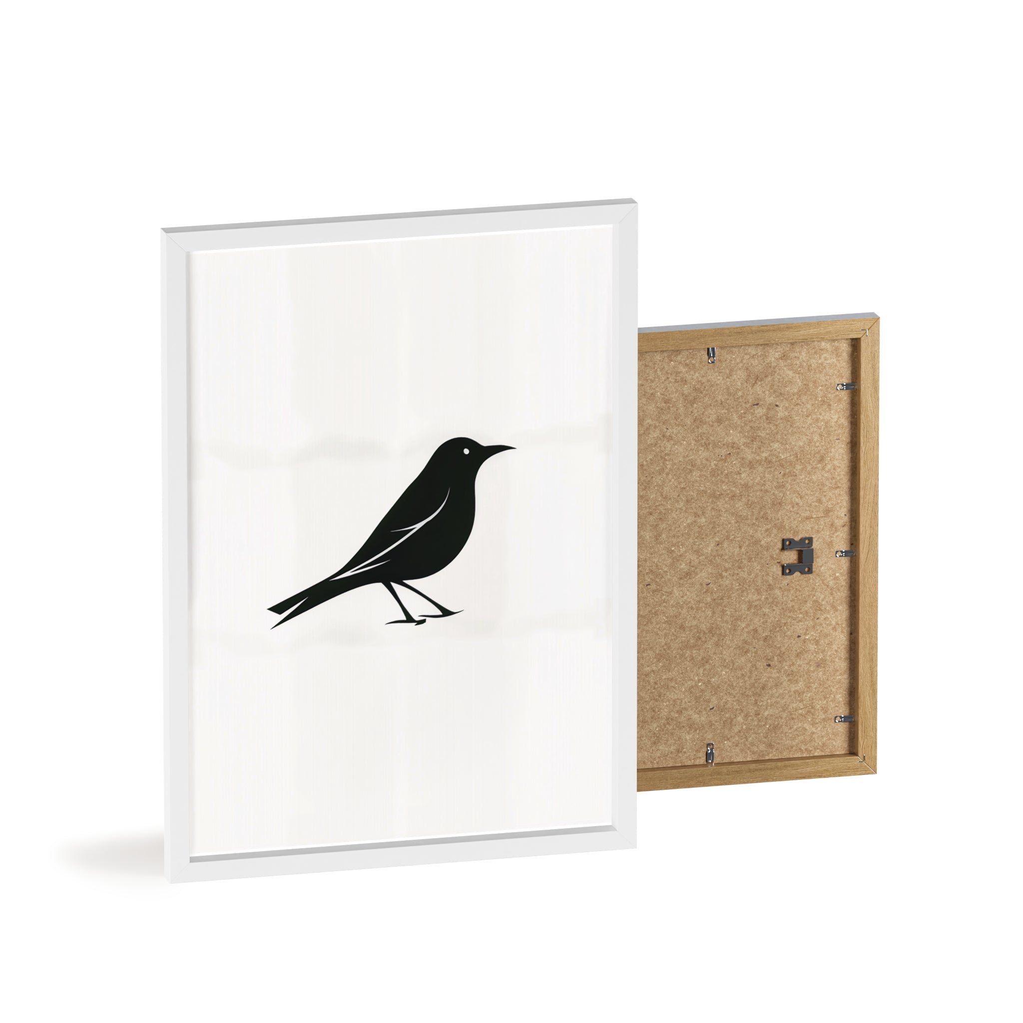 The Oriole Principle: A Study in Minimal Form – Framed Poster