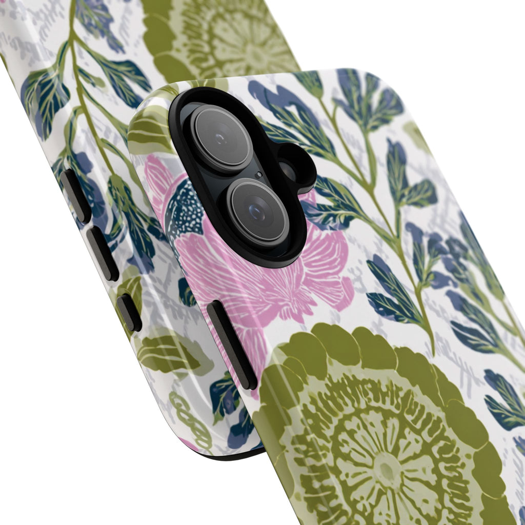 Floral Phone Case, Tough Cases with Elegant Design, Stylish Phone Accessories