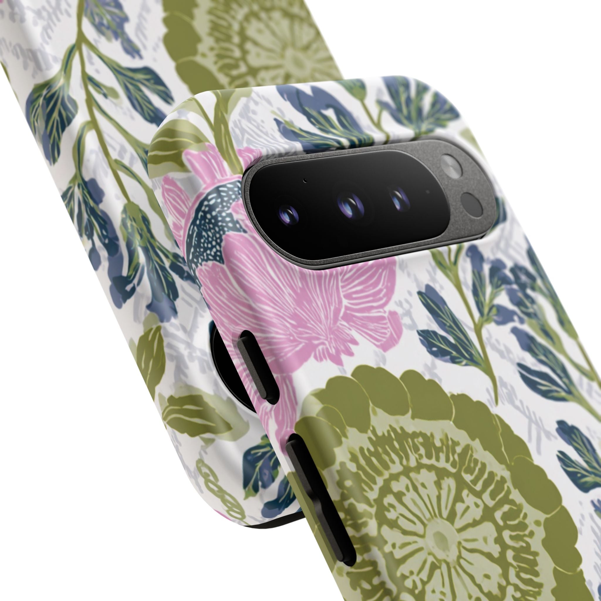 Floral Phone Case, Tough Cases with Elegant Design, Stylish Phone Accessories