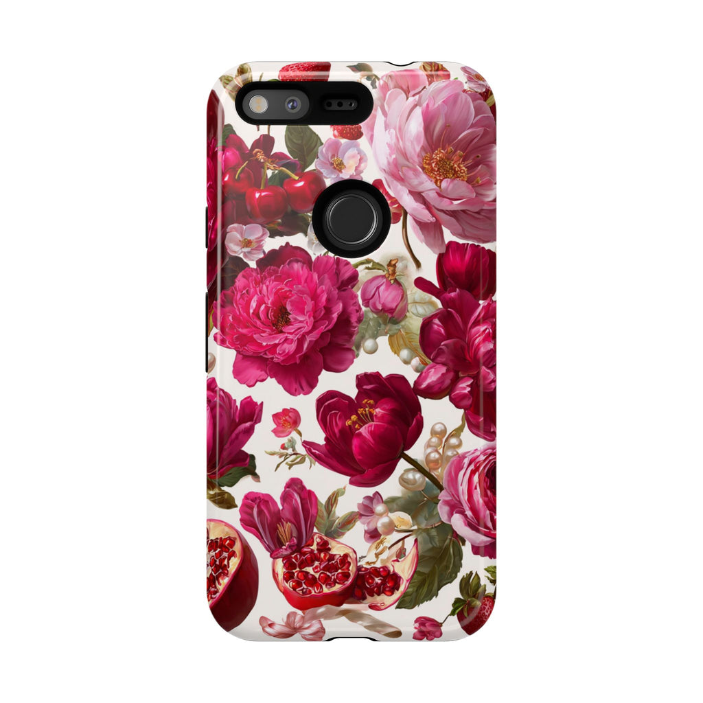 Floral Phone Case, Tough Floral Case, Flower Design