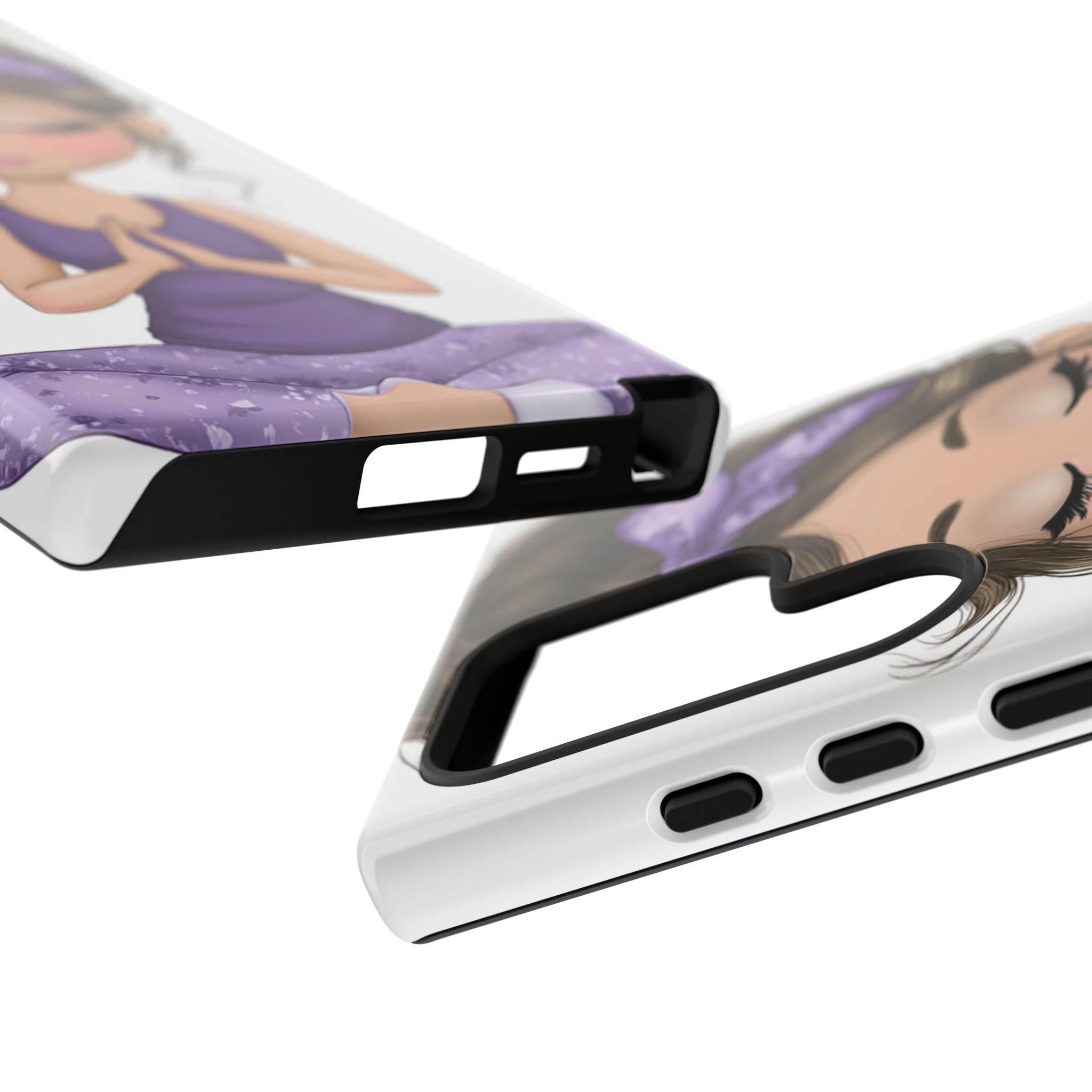 Yoga Phone Case for Mindfulness Gift for Yogis, Meditation Accessory, Zen Vibe