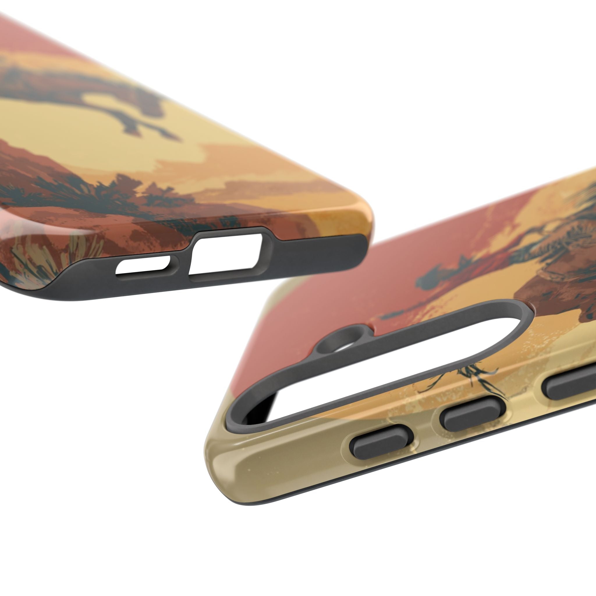 Cowboy Phone Case - Wild West Style, Tough Protection for Outdoor Lovers