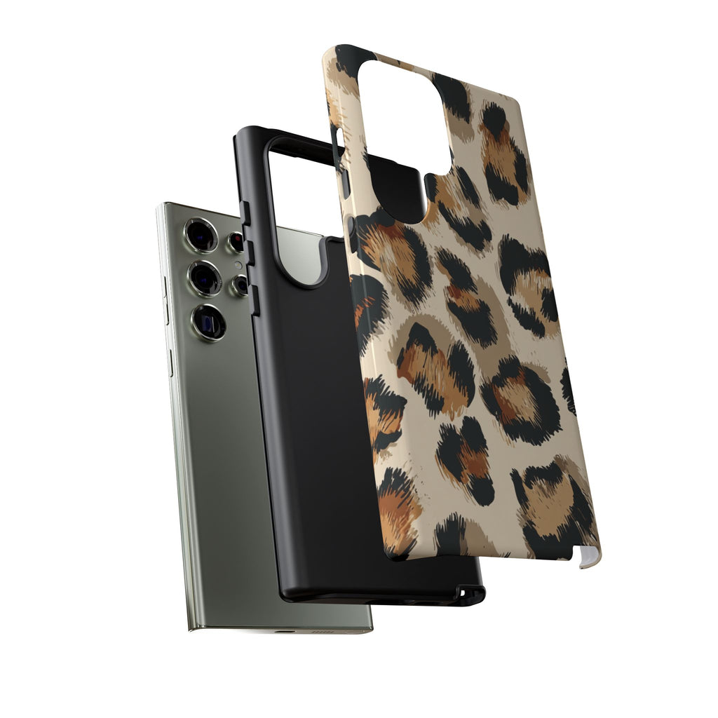 Stylish Leopard Print Phone Case, Animal Print, Tough Case, Gift for Her