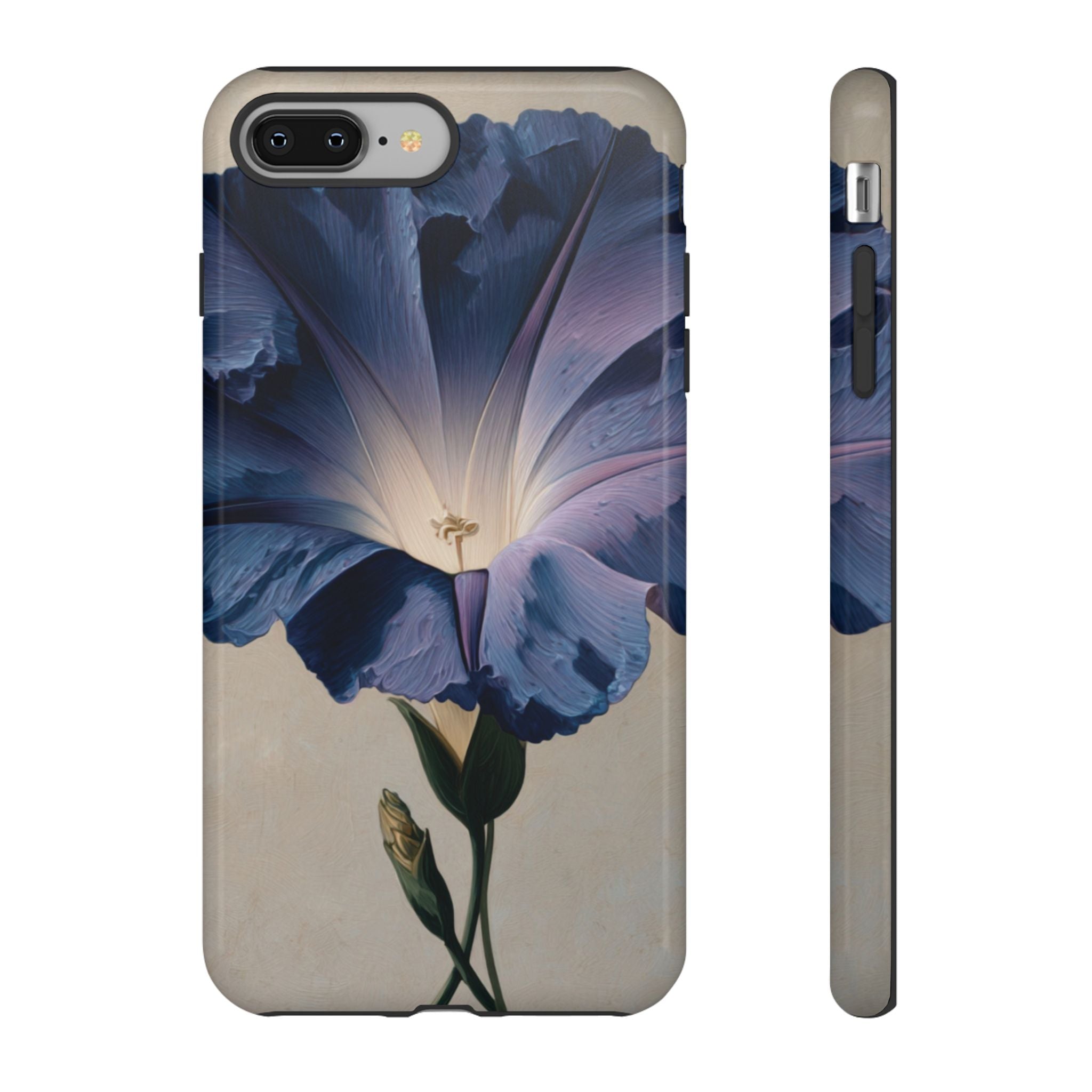 Floral Phone Case, Tough Cases with Purple Flower Design, Phone Accessories