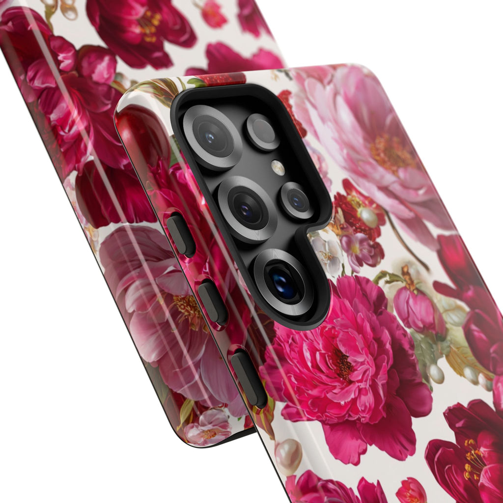 Floral Phone Case, Tough Floral Case, Flower Design