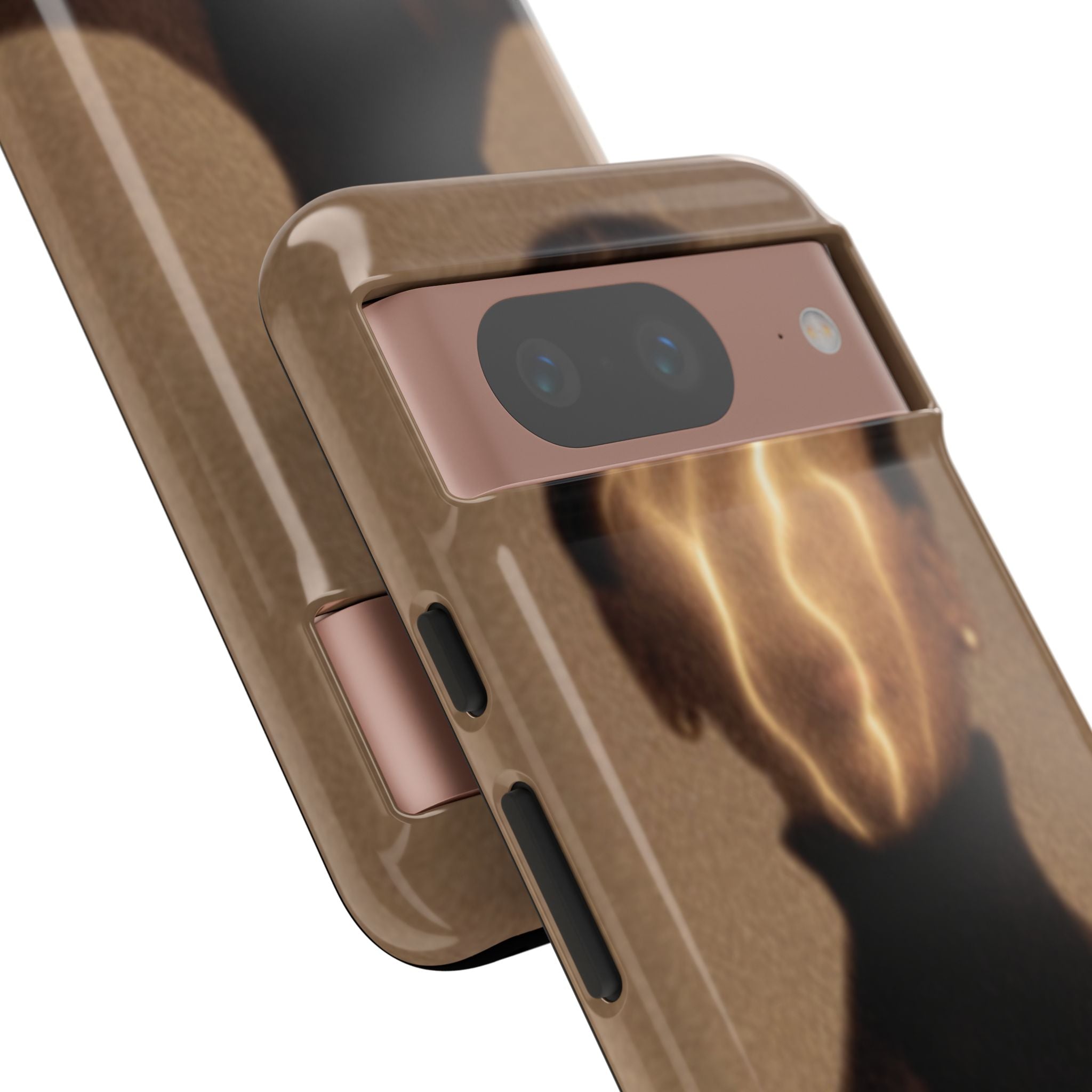 Stylish Phone Case with Artistic Design, Fashion Tech Accessory, Tough Cases
