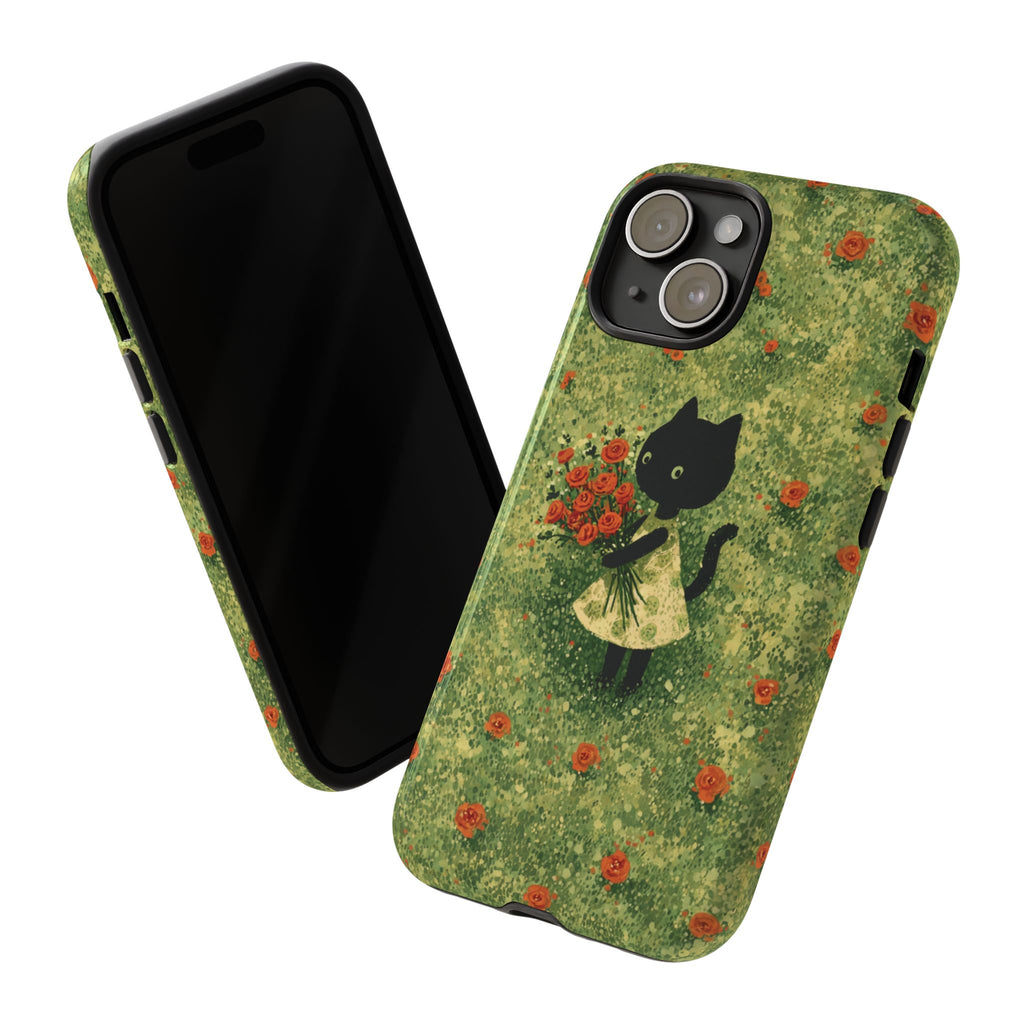 Cute Cat Tough Cases for Cat Lovers, Gifts for Her, Pet Owner Accessories