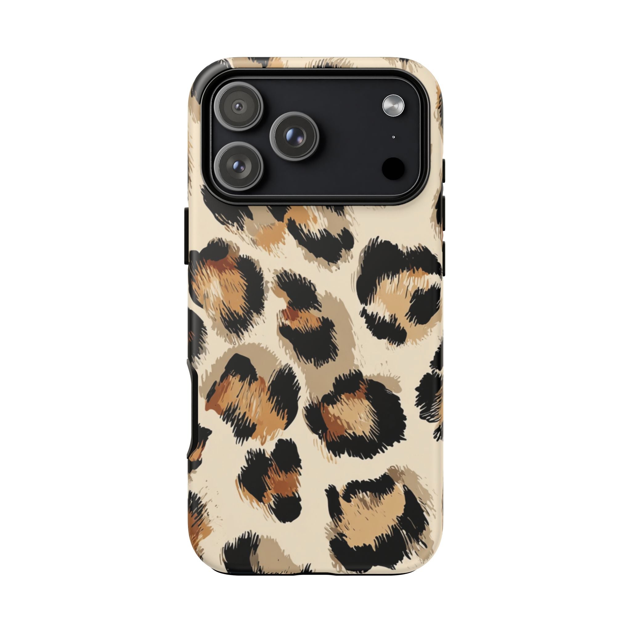 Stylish Leopard Print Phone Case, Animal Print, Tough Case, Gift for Her