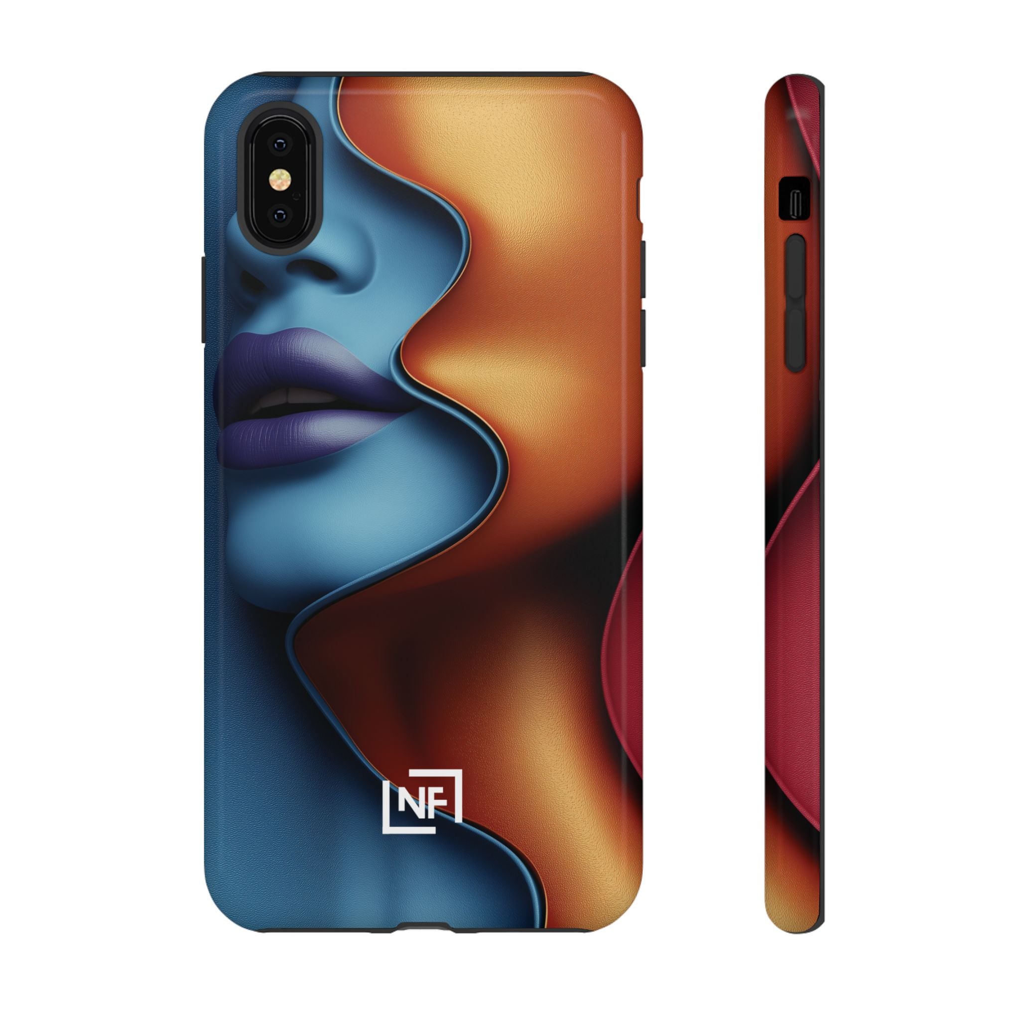 Duality in Motion — Tough Phone Case