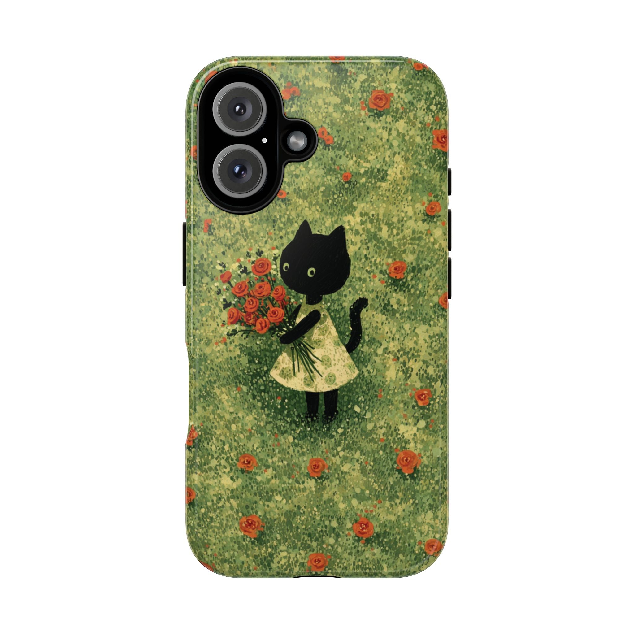 Cute Cat Tough Cases for Cat Lovers, Gifts for Her, Pet Owner Accessories