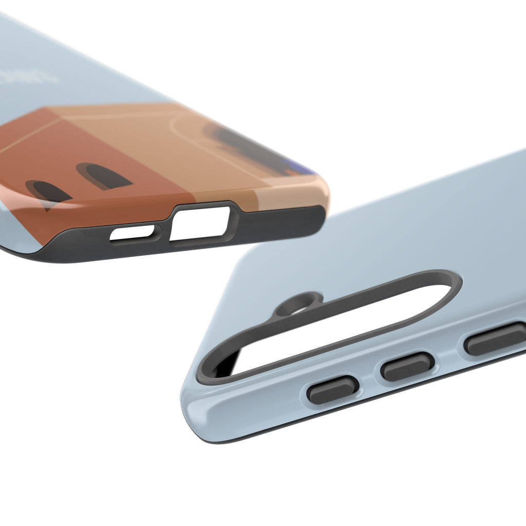 Minimal Desert Illustration “No Flaws” Protective Tough Case