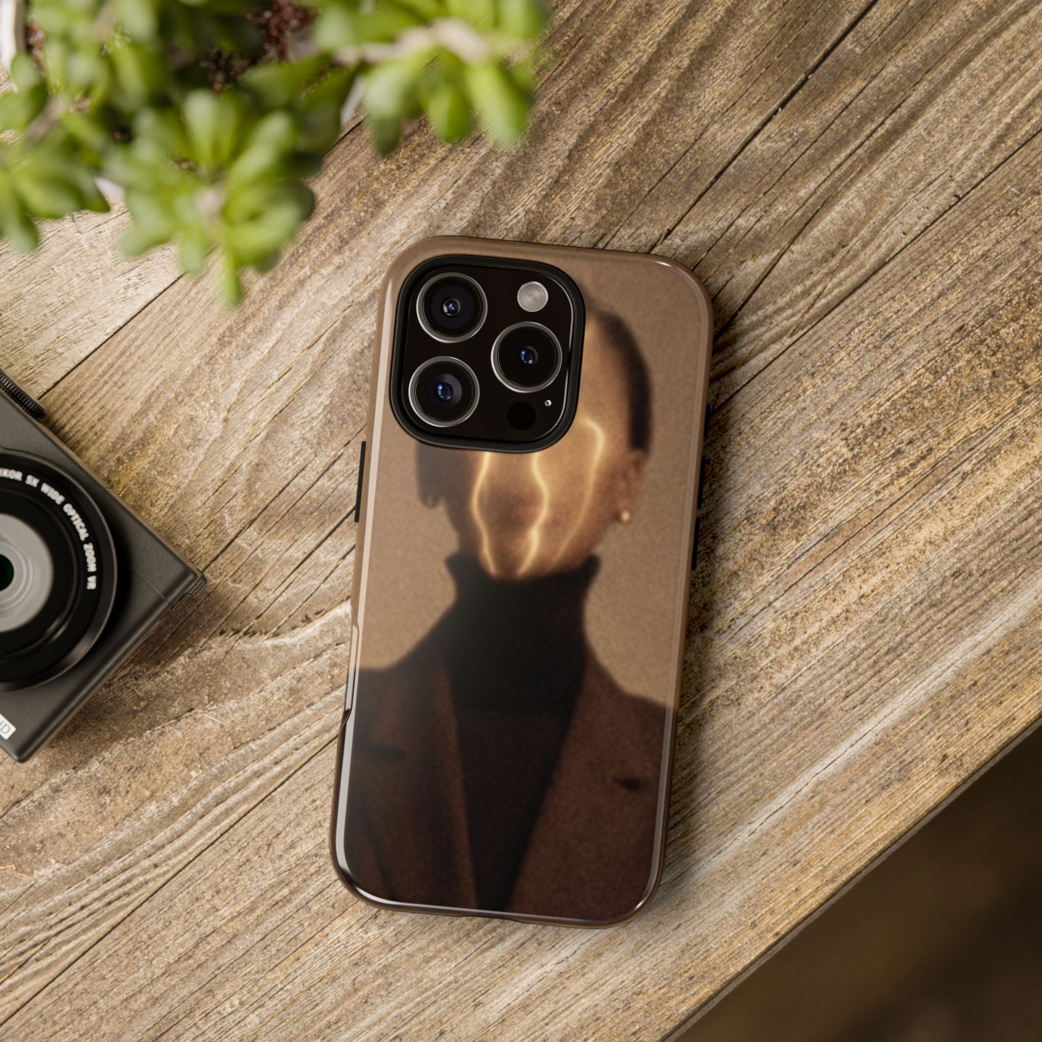 Stylish Phone Case with Artistic Design, Fashion Tech Accessory, Tough Cases