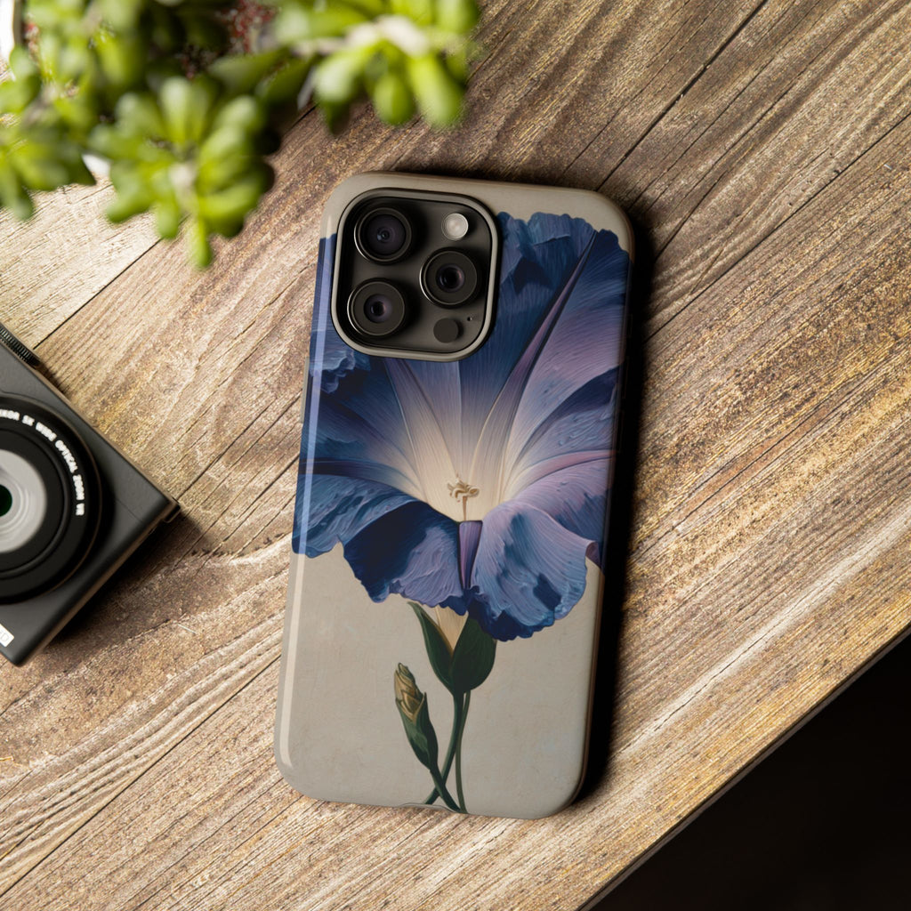 Floral Phone Case, Tough Cases with Purple Flower Design, Phone Accessories