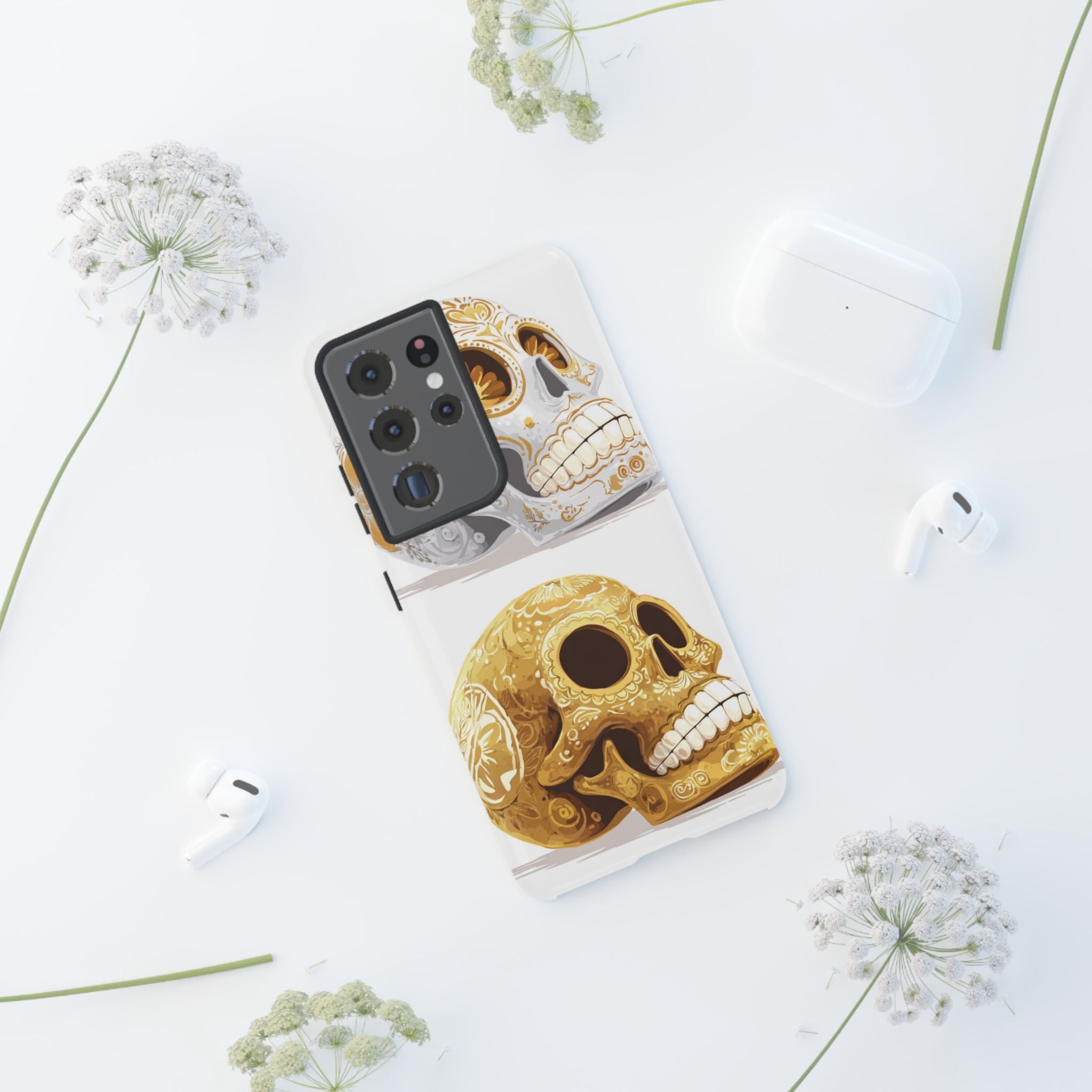 Colorful Skull Candy Phone Case