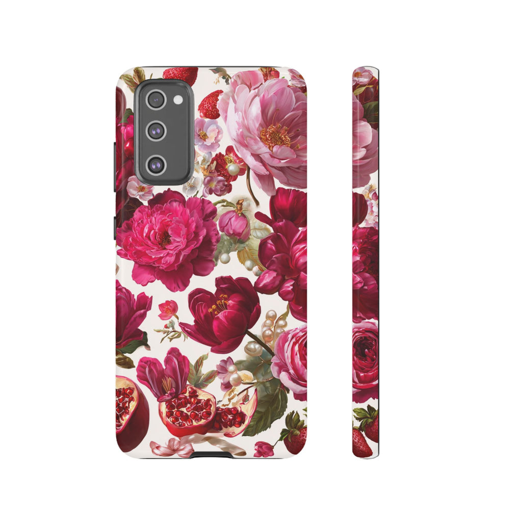 Floral Phone Case, Tough Floral Case, Flower Design