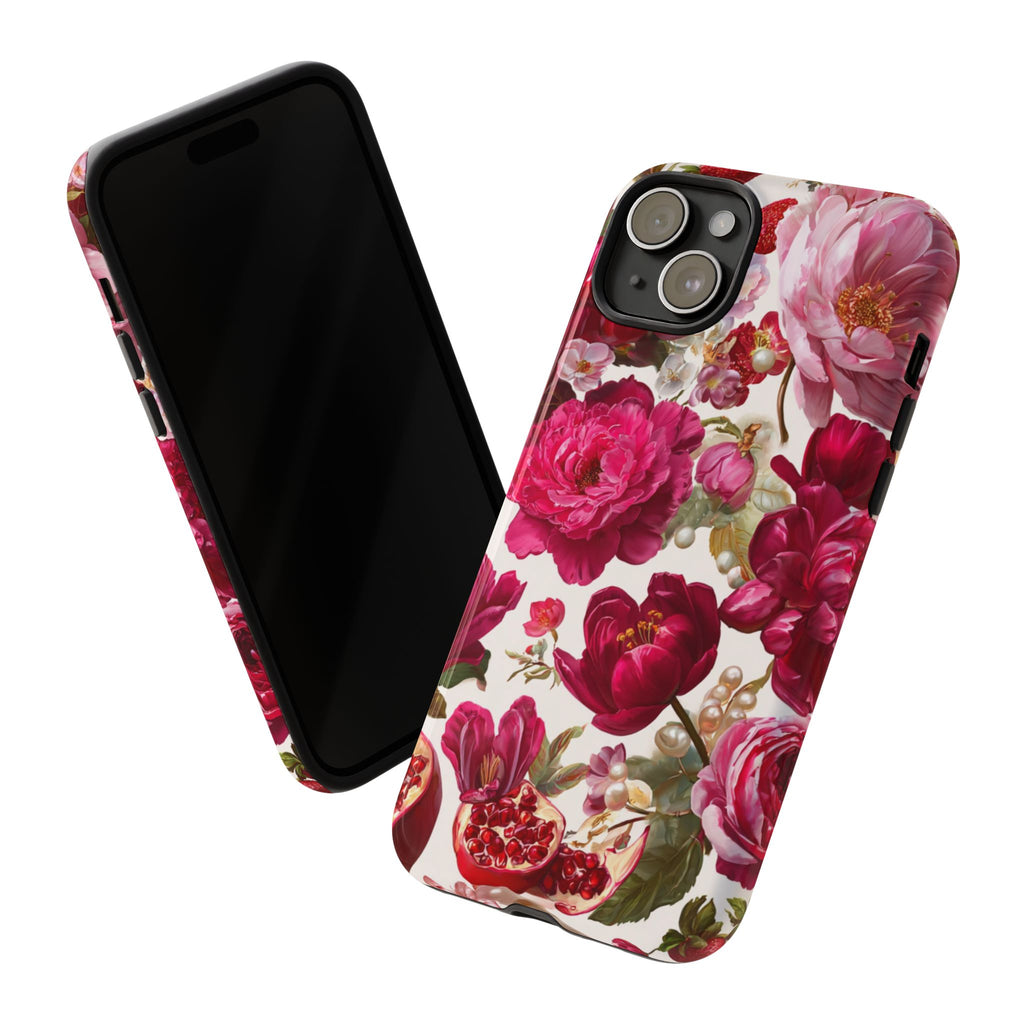 Floral Phone Case, Tough Floral Case, Flower Design