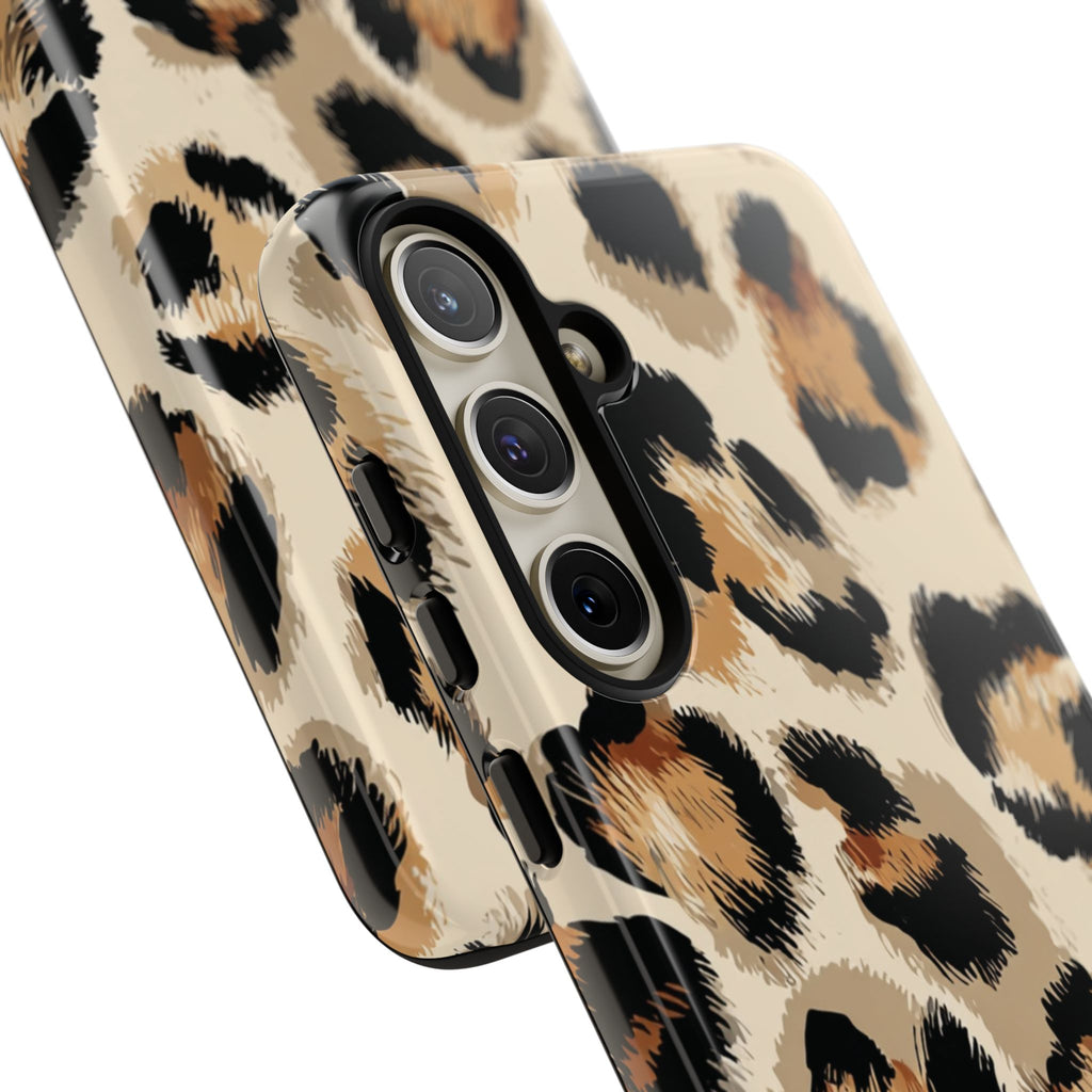 Stylish Leopard Print Phone Case, Animal Print, Tough Case, Gift for Her
