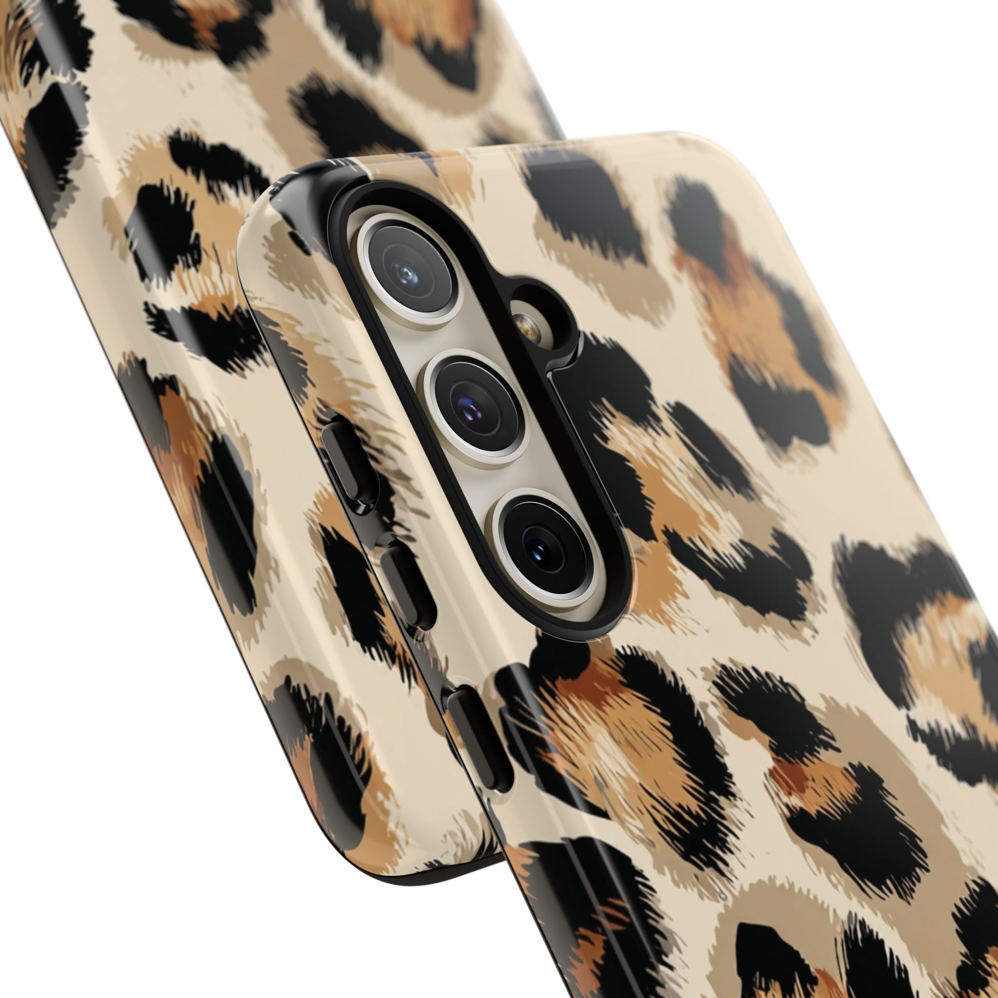 Stylish Leopard Print Phone Case, Animal Print, Tough Case, Gift for Her