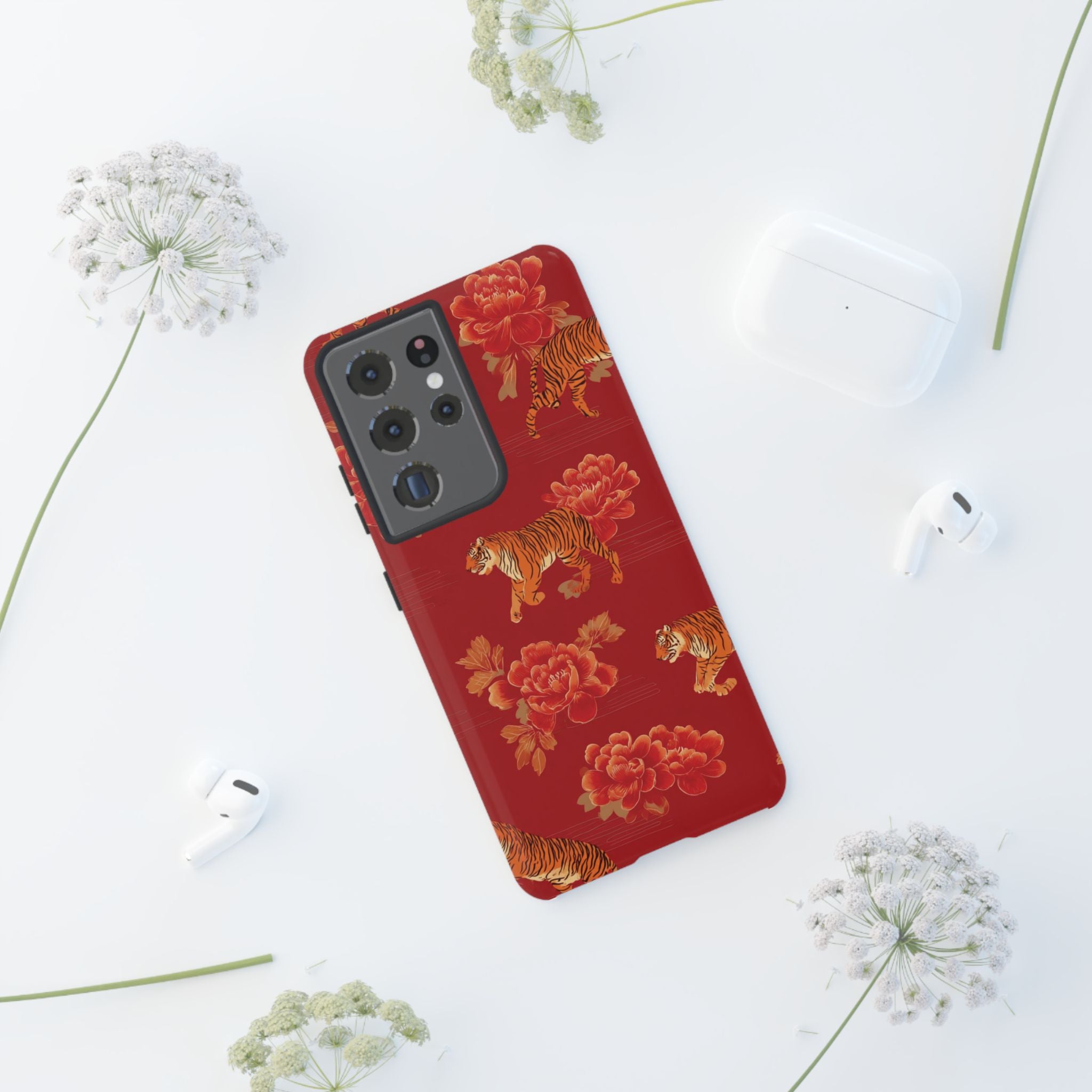 Bold Tiger Phone Case, Wild Animal Lover Gift, Stylish Phone Cover