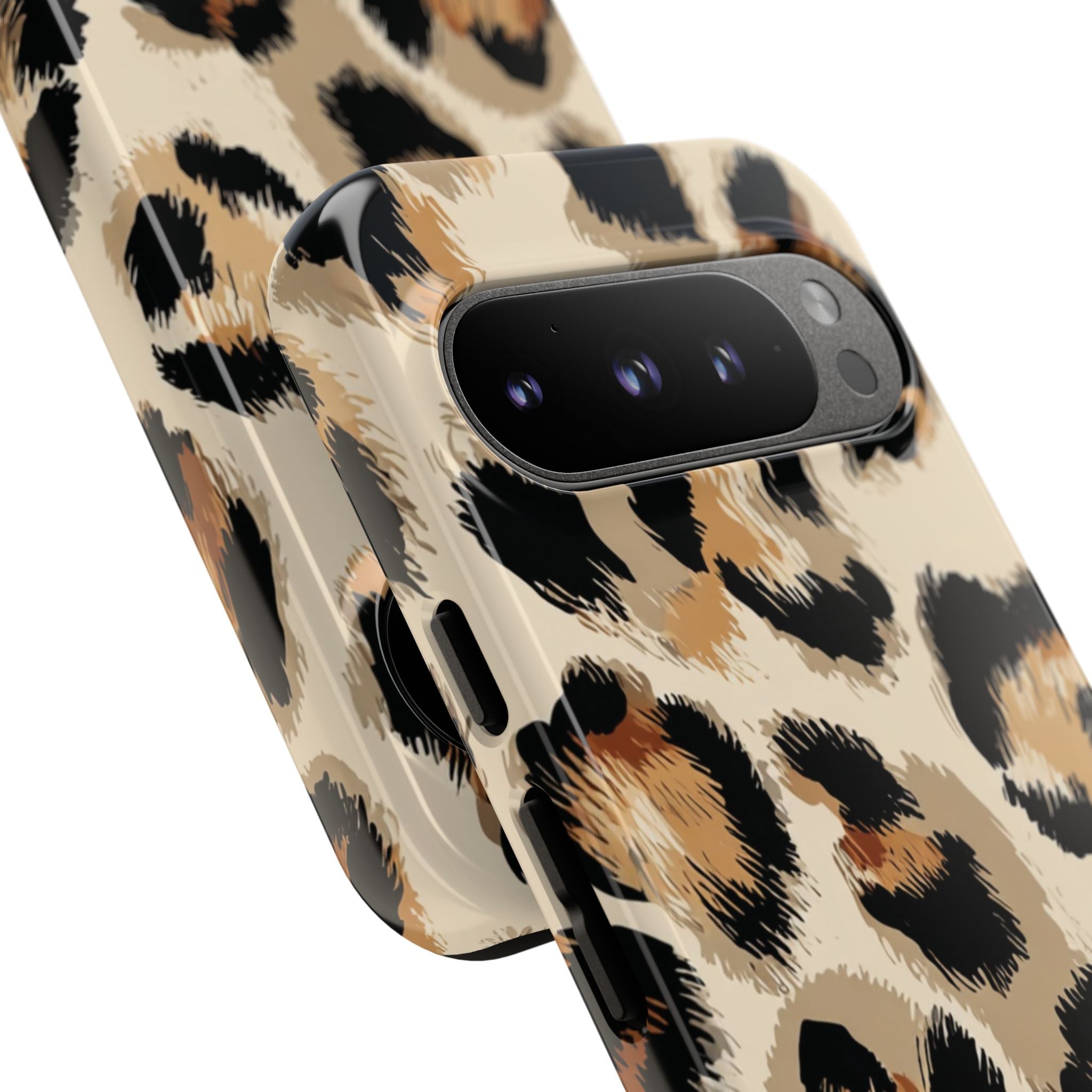 Stylish Leopard Print Phone Case, Animal Print, Tough Case, Gift for Her
