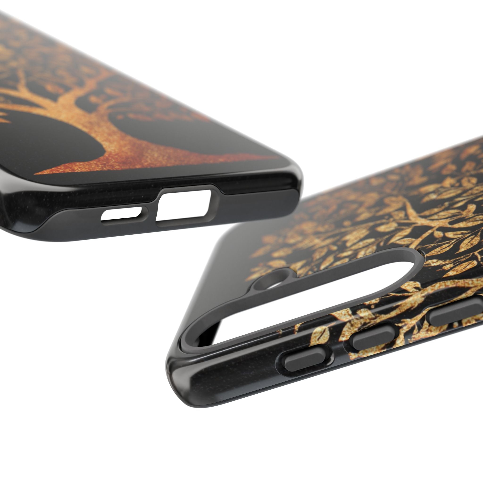 Golden Tree Phone Case, Tough Cases, Nature Lover Gift