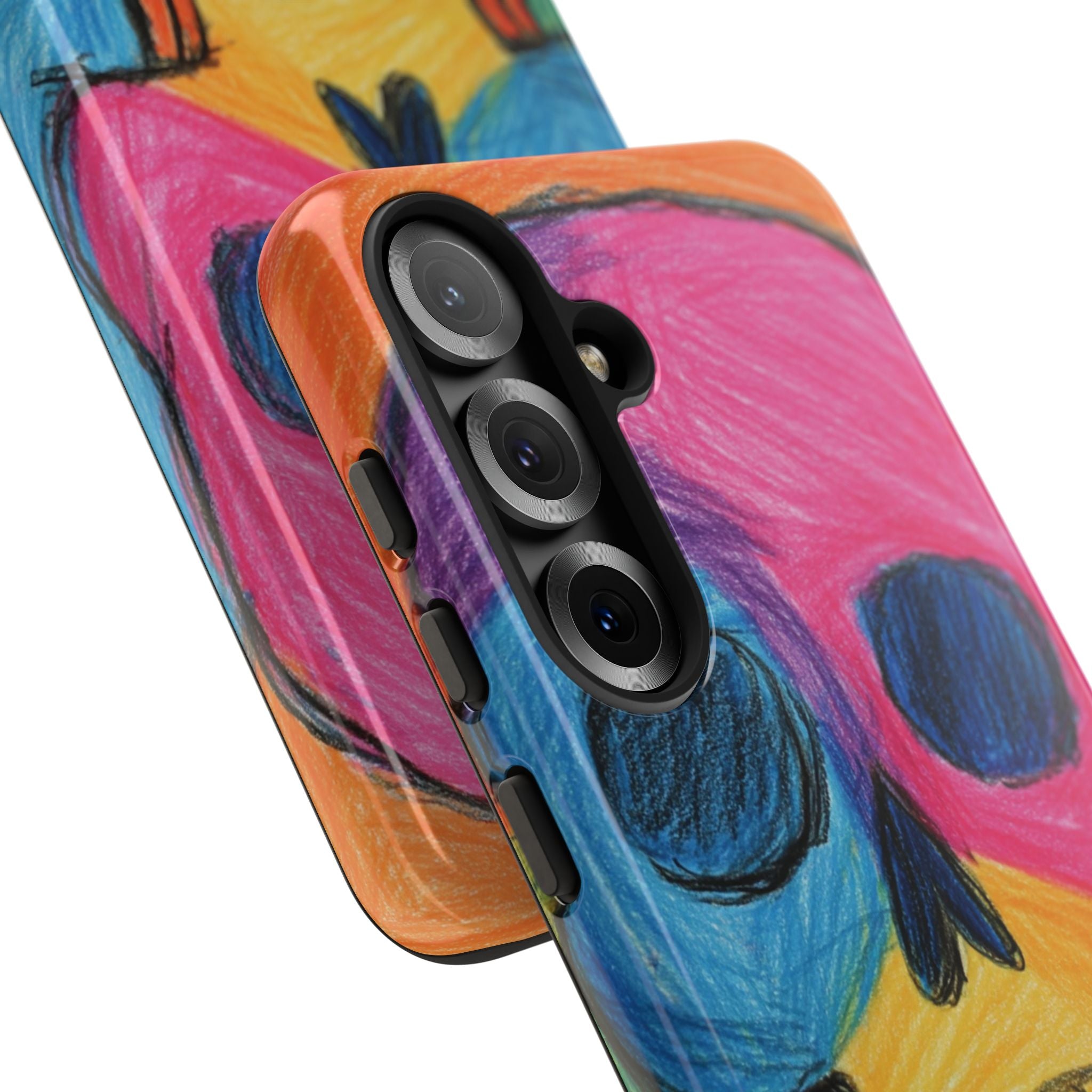 Vibrant Skull Phone Case | Tough Cases, Colorful Design, Unique Art Phone Cover