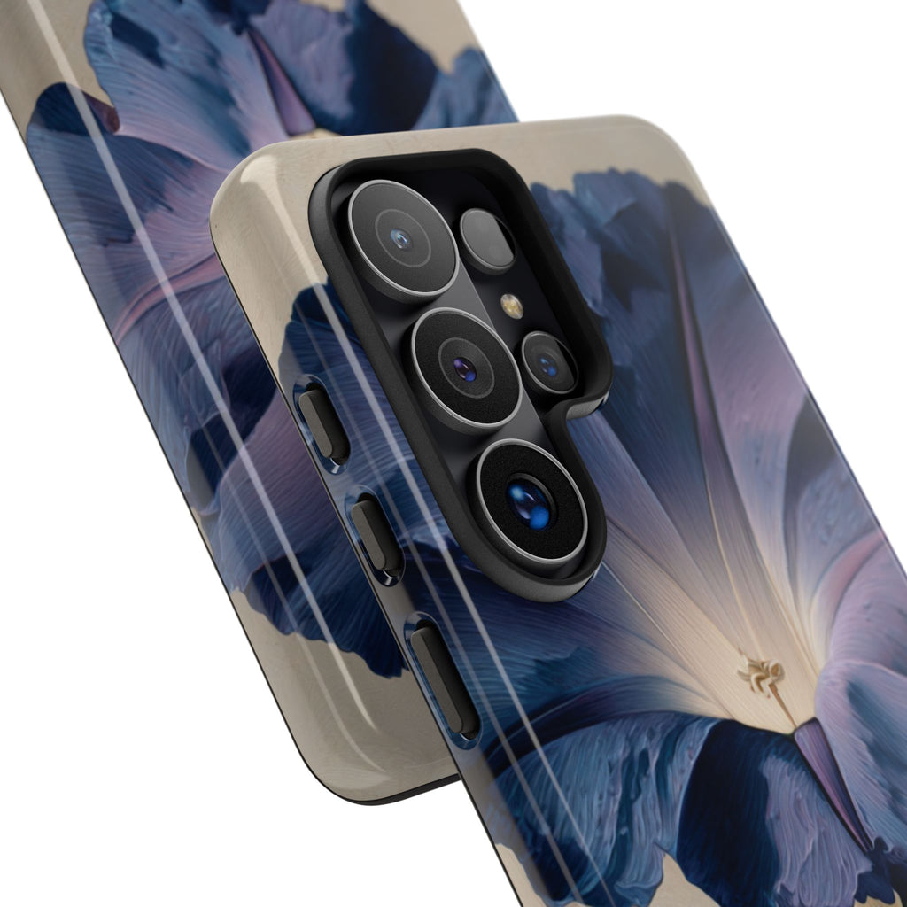 Floral Phone Case, Tough Cases with Purple Flower Design, Phone Accessories