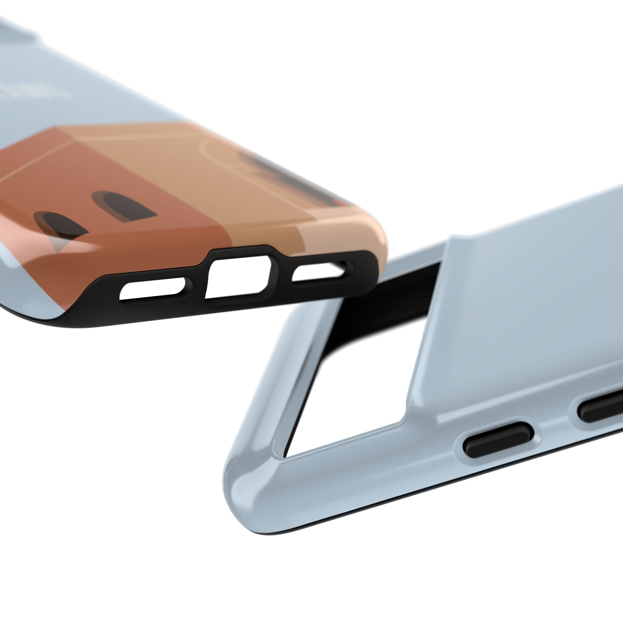 Minimal Desert Illustration “No Flaws” Protective Tough Case