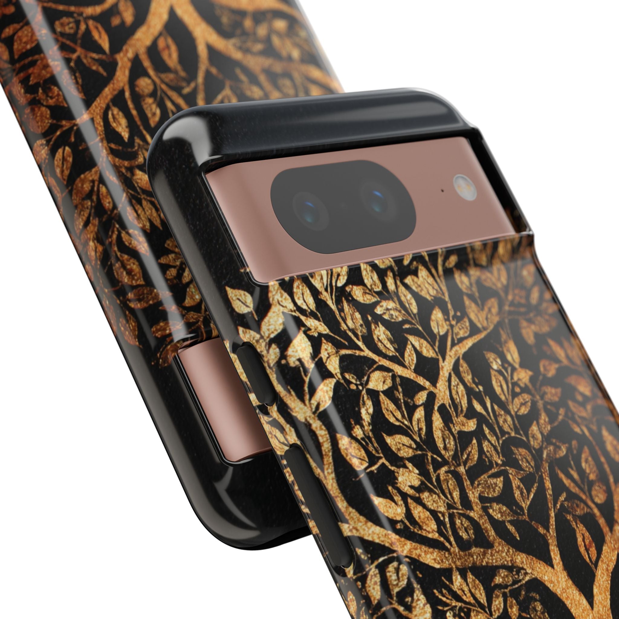 Golden Tree Phone Case, Tough Cases, Nature Lover Gift