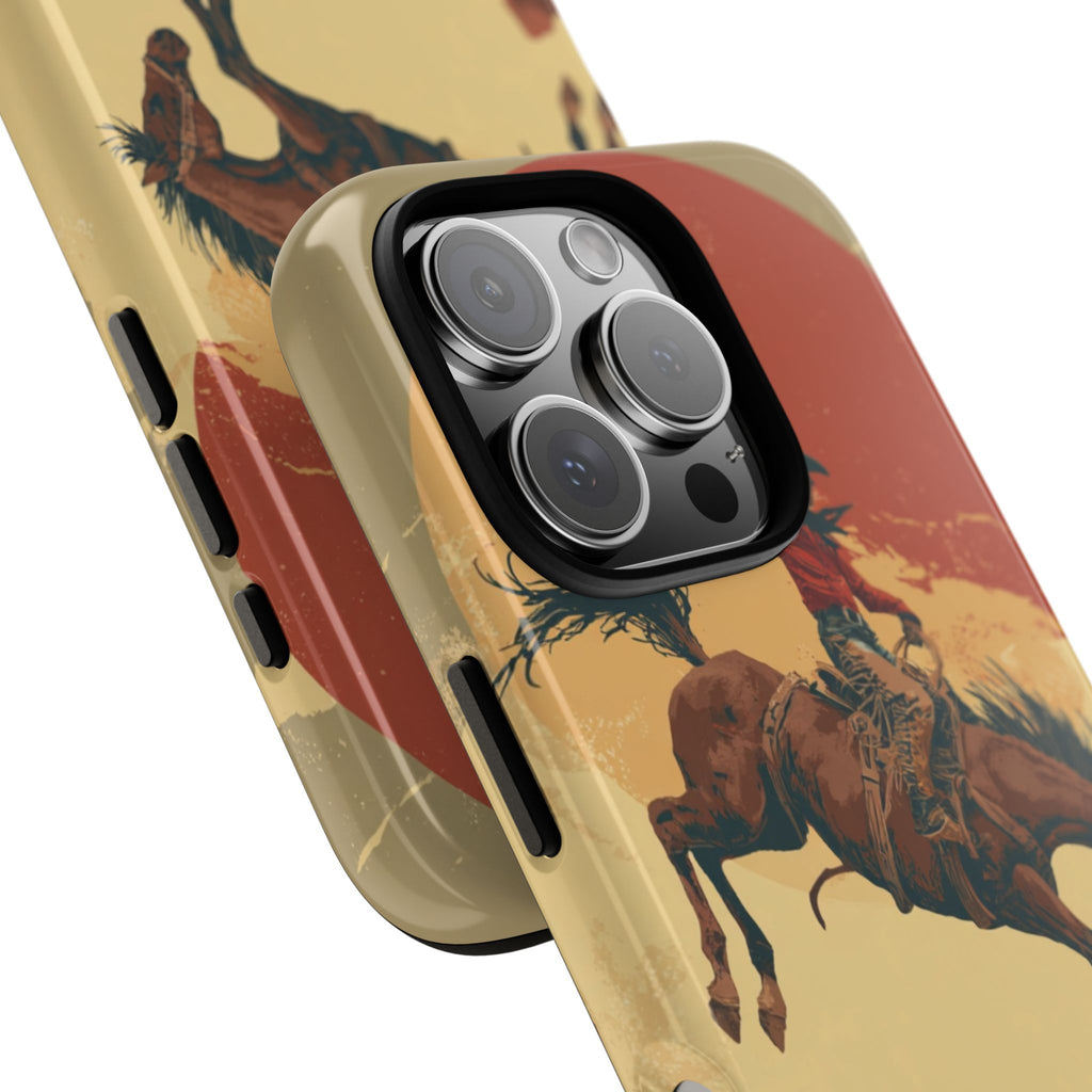 Cowboy Phone Case - Wild West Style, Tough Protection for Outdoor Lovers