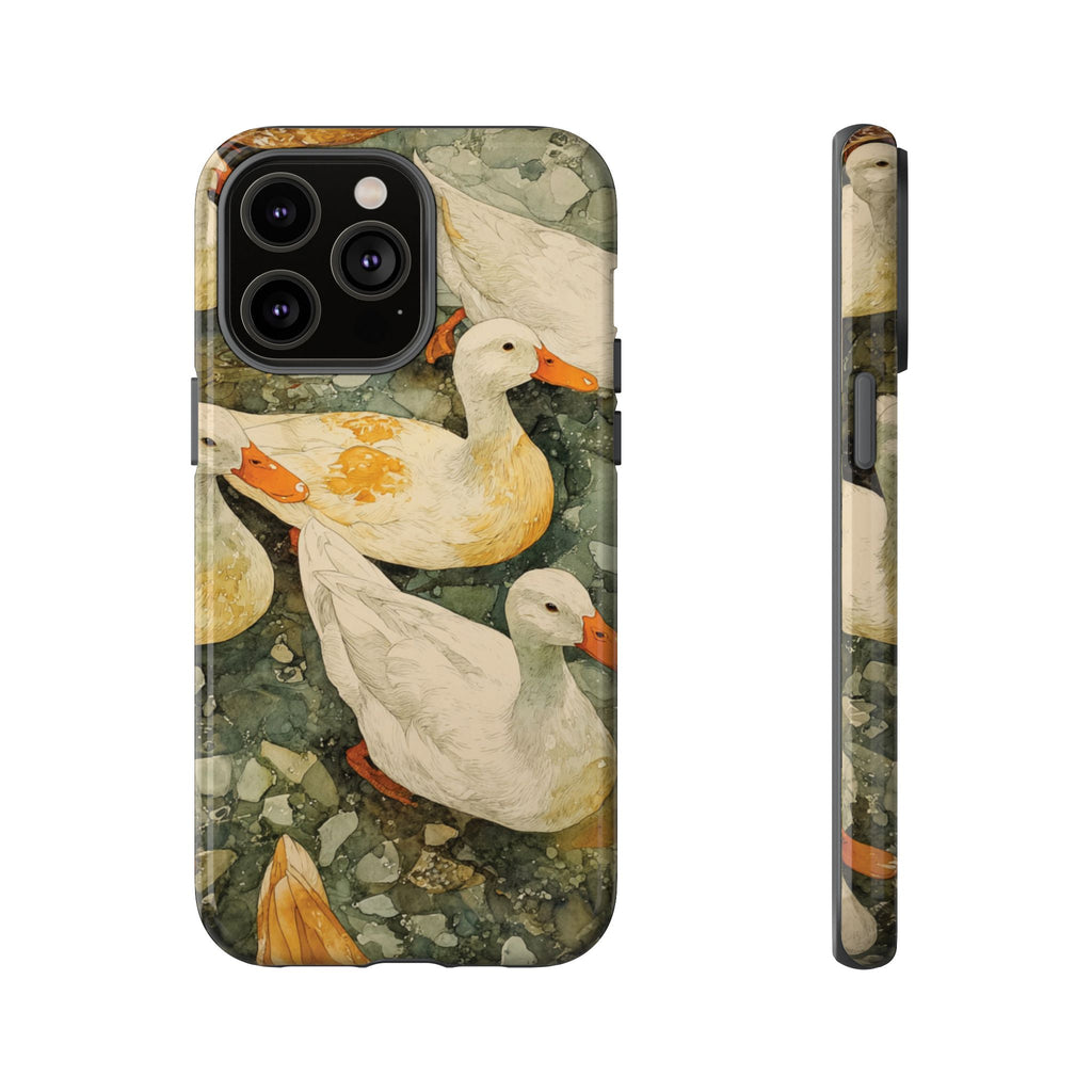 Duck-Themed Phone Case, Quirky Phone Cover, Nature Lover Gift