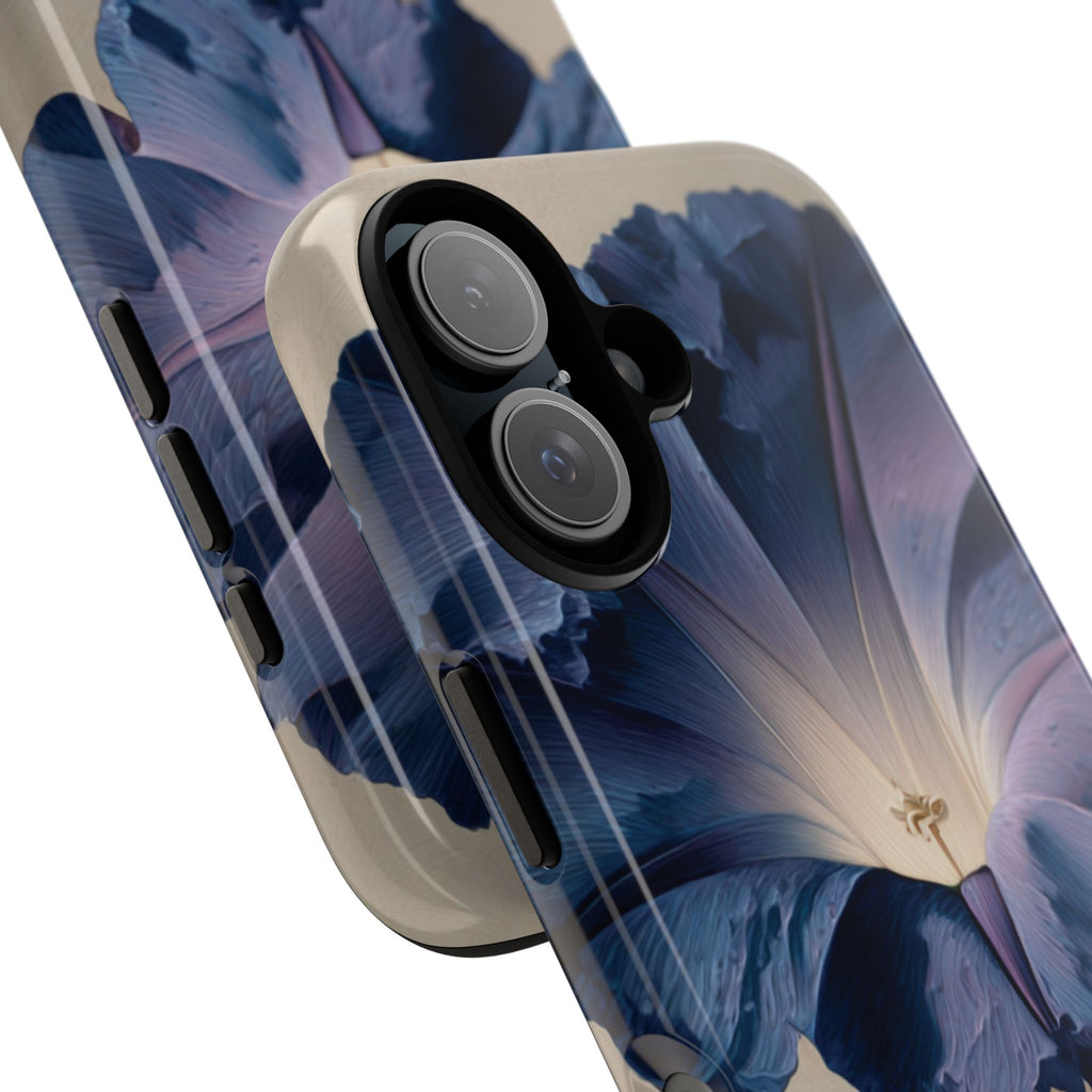 Floral Phone Case, Tough Cases with Purple Flower Design, Phone Accessories