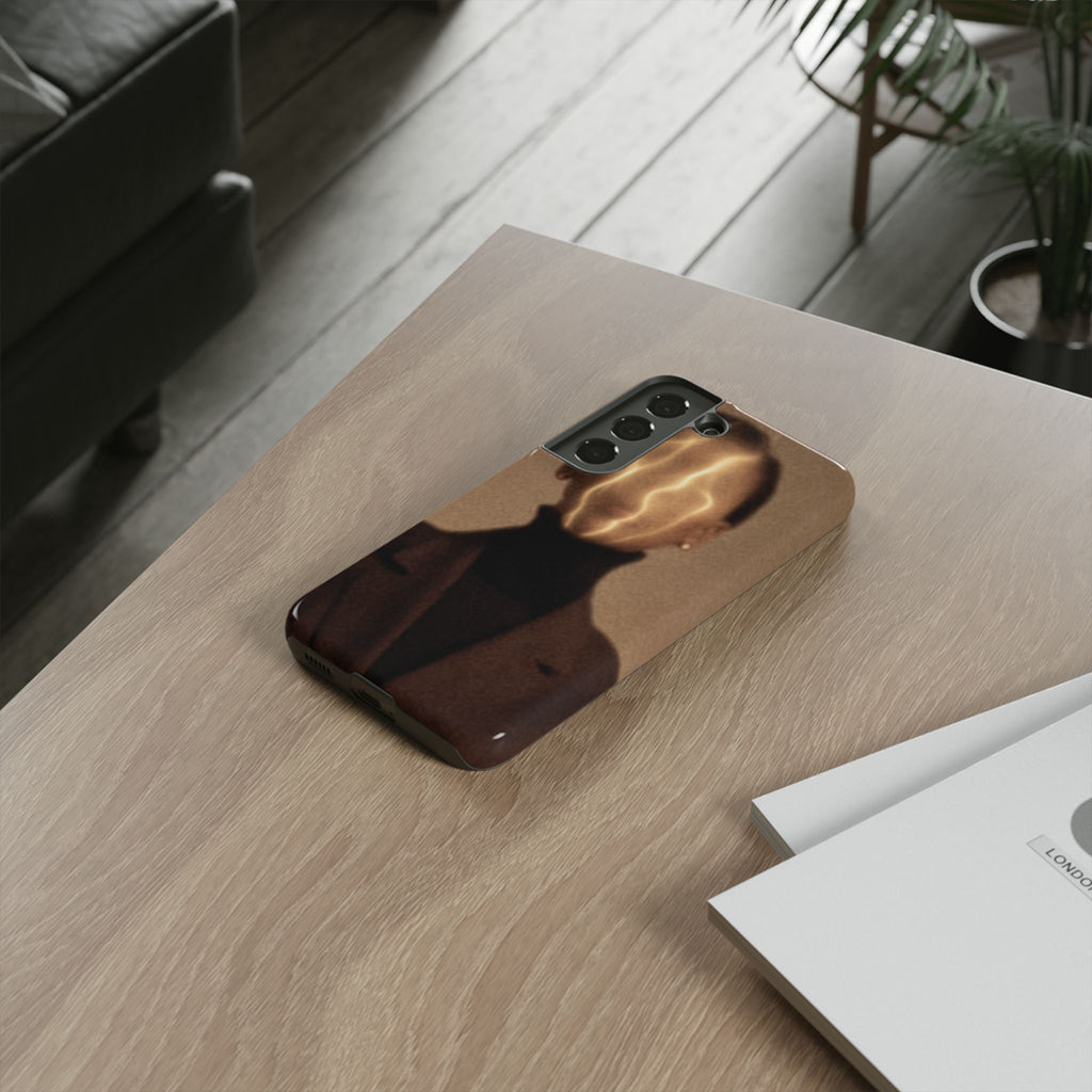 Stylish Phone Case with Artistic Design, Fashion Tech Accessory, Tough Cases