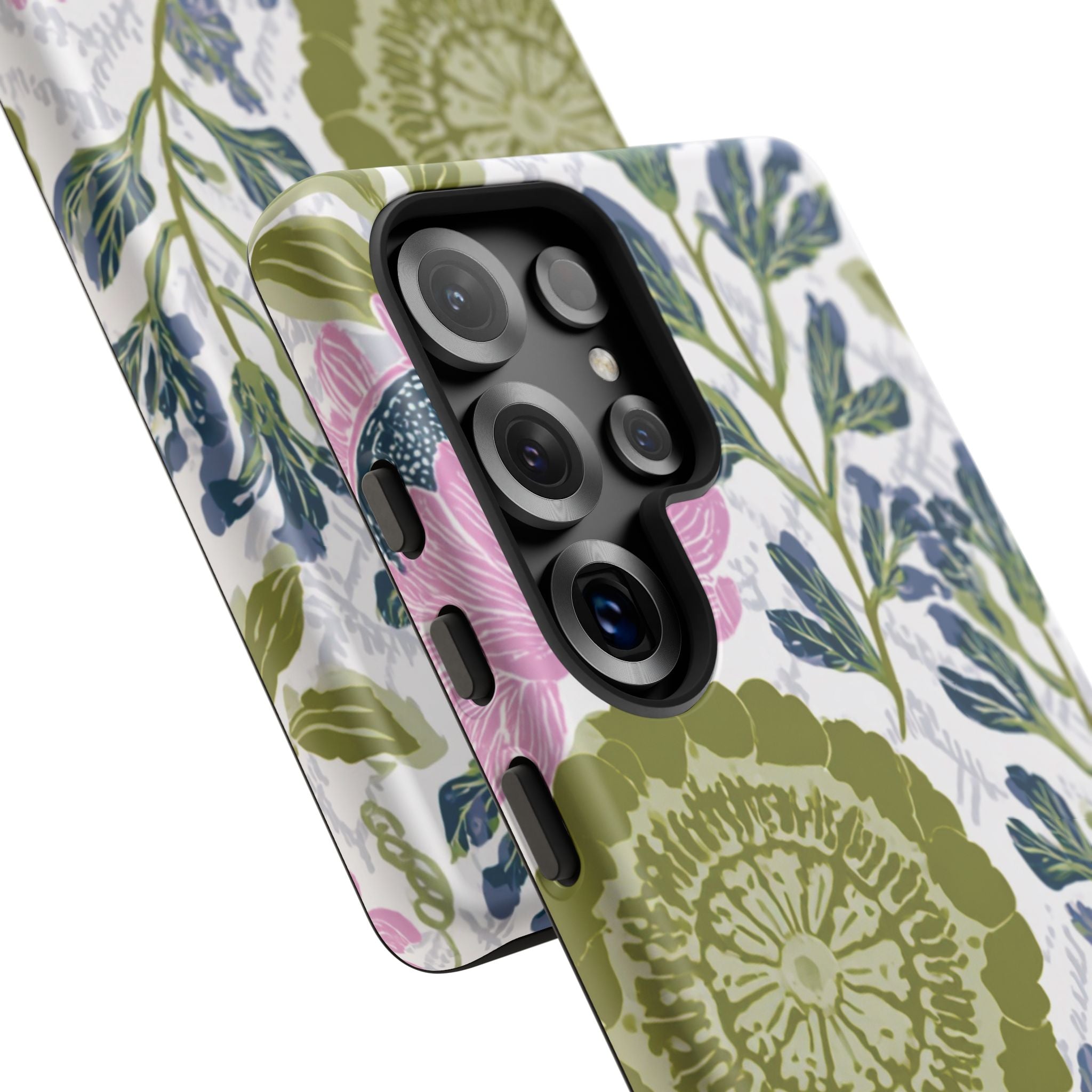 Floral Phone Case, Tough Cases with Elegant Design, Stylish Phone Accessories