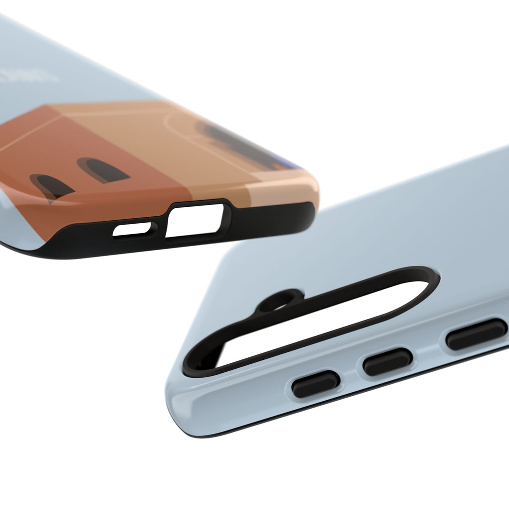 Minimal Desert Illustration “No Flaws” Protective Tough Case