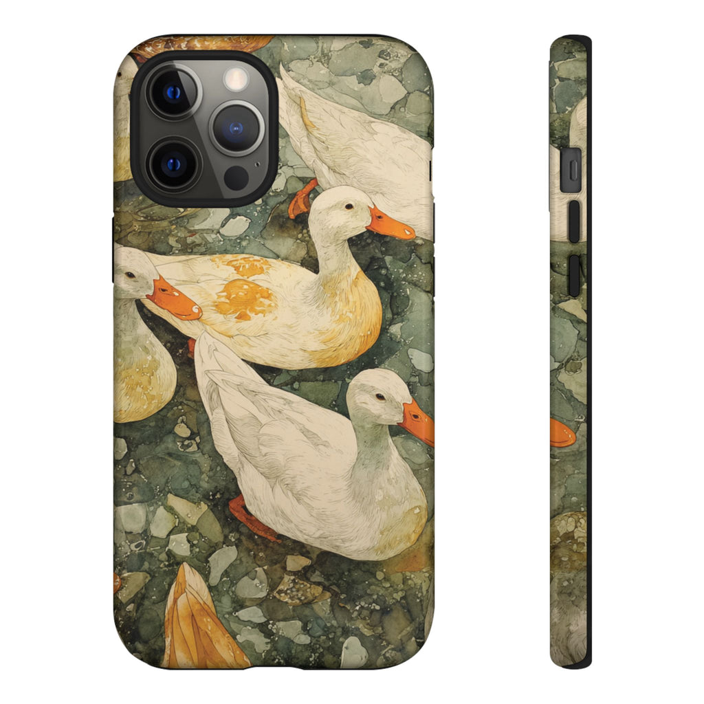 Duck-Themed Phone Case, Quirky Phone Cover, Nature Lover Gift