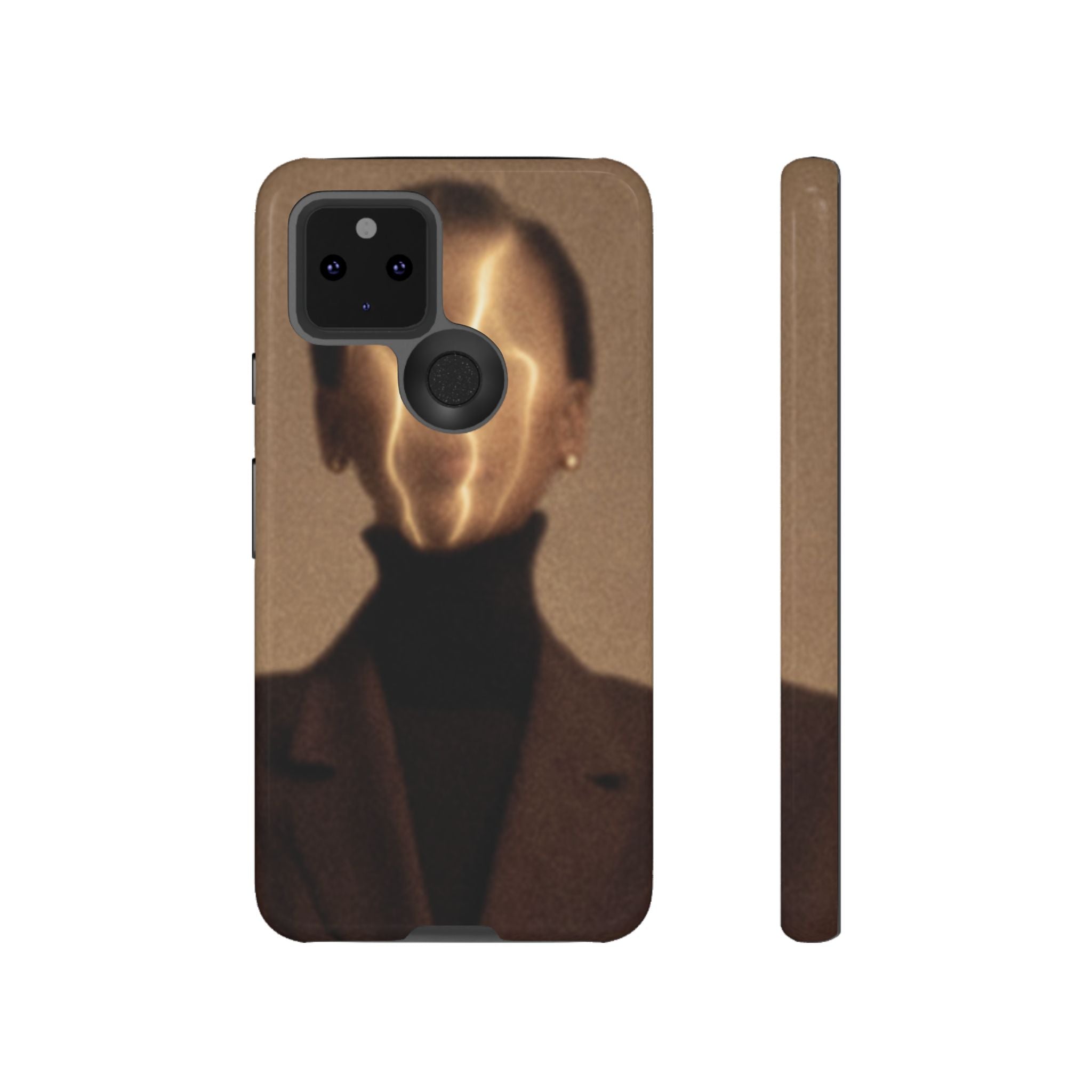 Stylish Phone Case with Artistic Design, Fashion Tech Accessory, Tough Cases