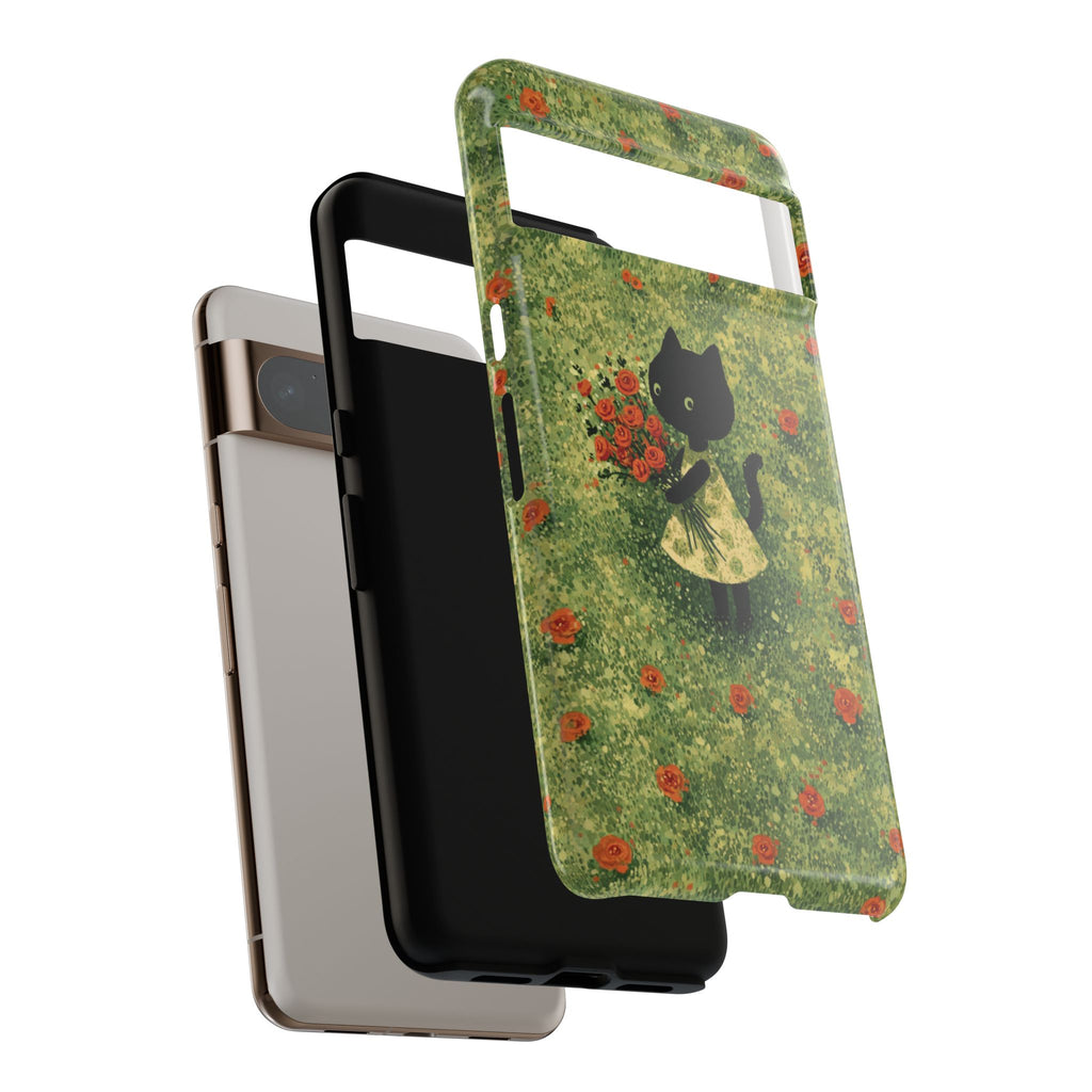 Cute Cat Tough Cases for Cat Lovers, Gifts for Her, Pet Owner Accessories