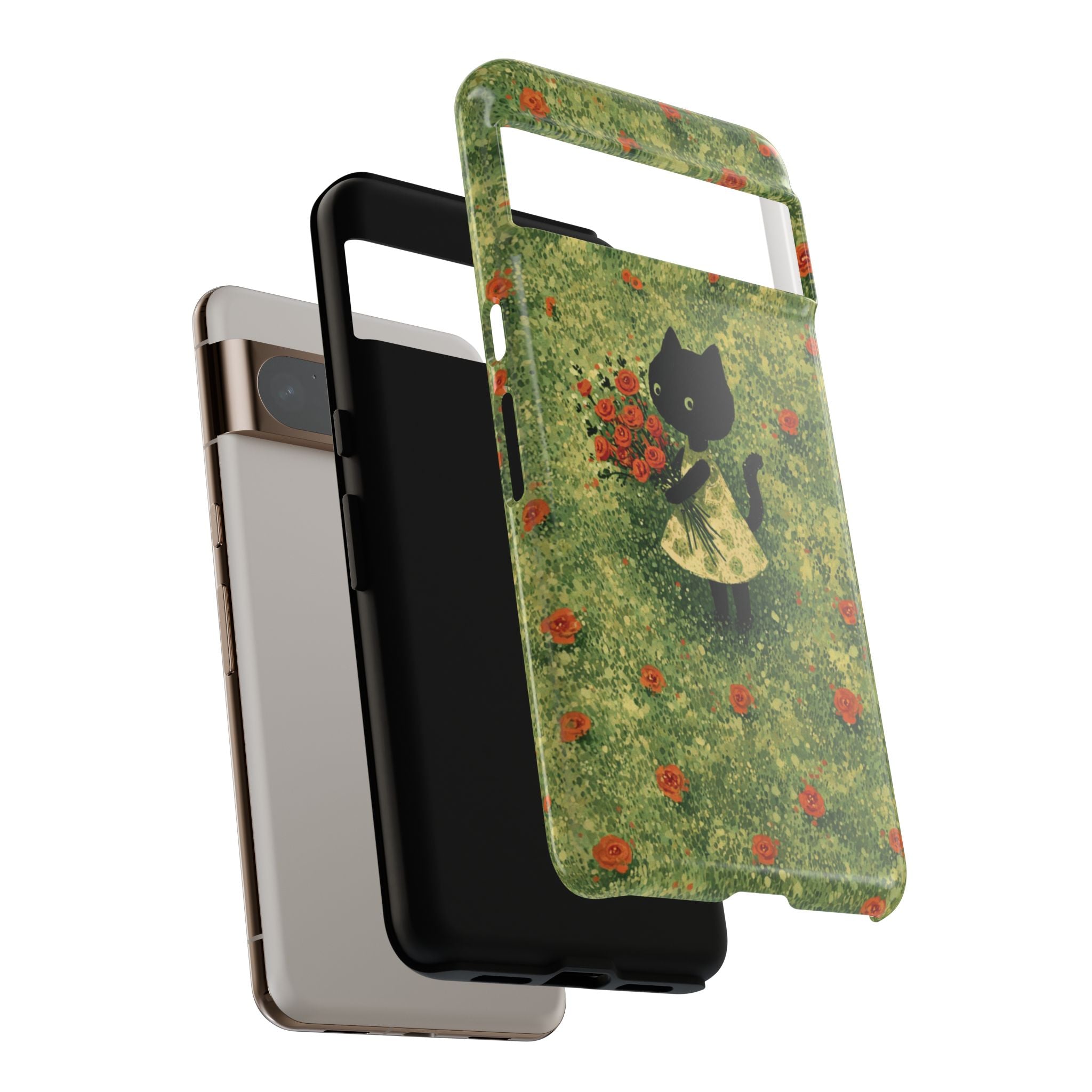 Cute Cat Tough Cases for Cat Lovers, Gifts for Her, Pet Owner Accessories