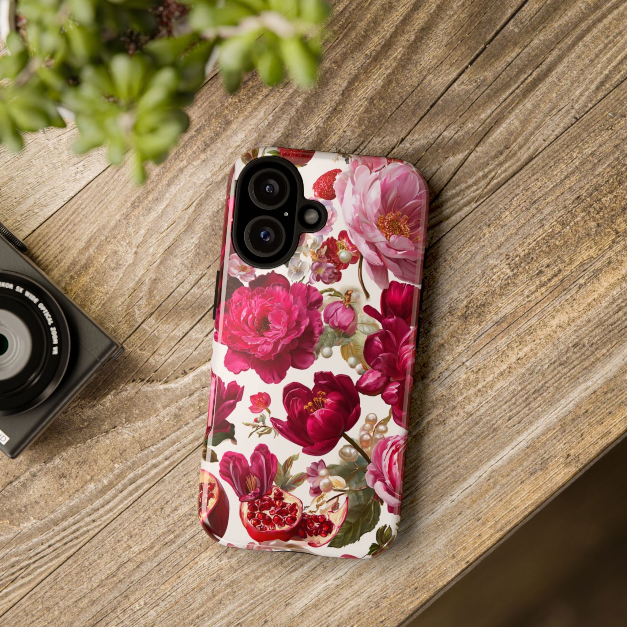 Floral Phone Case, Tough Floral Case, Flower Design