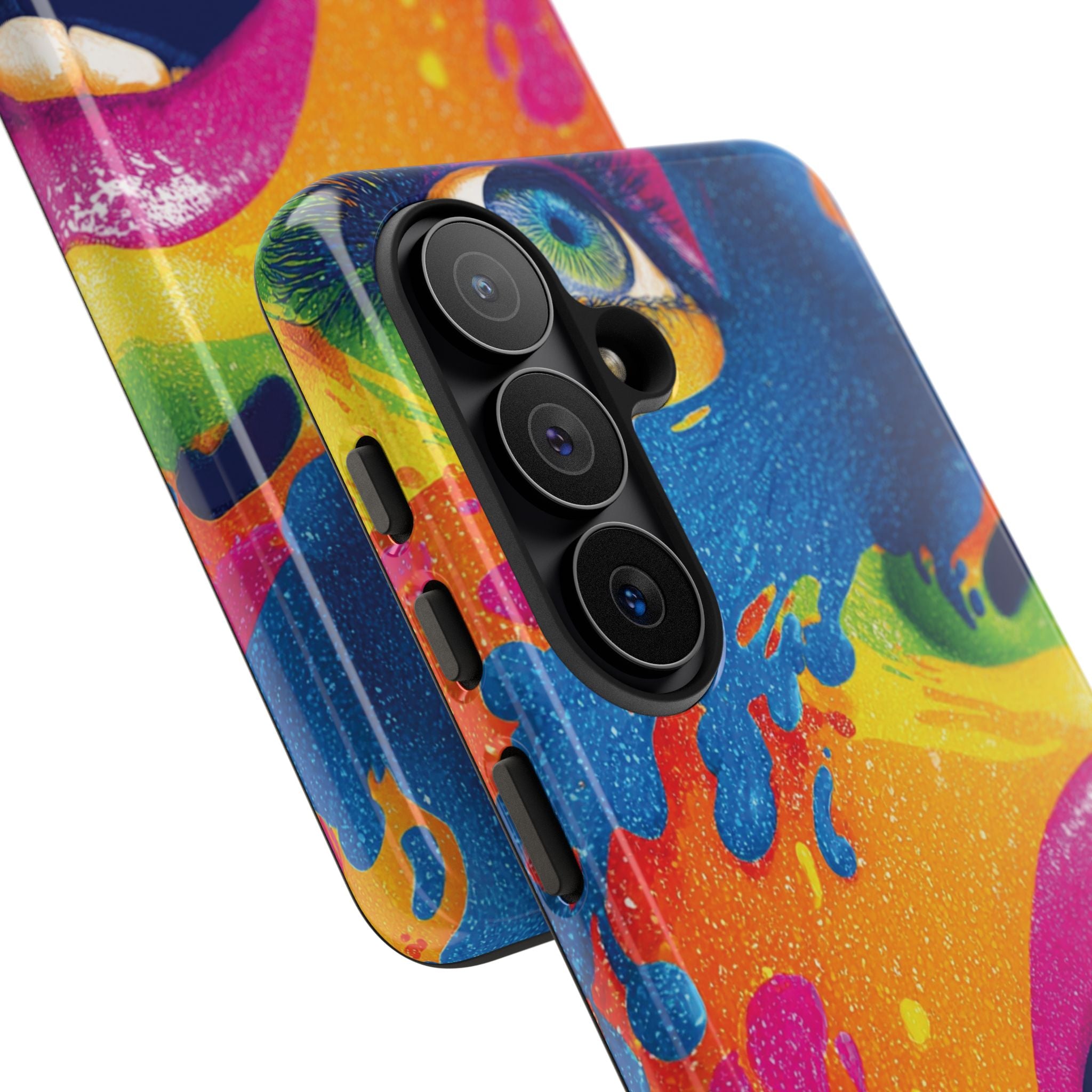 Lover, Colorful Phone Cover, Unique Gift for Artists, Fun Tech Accessory