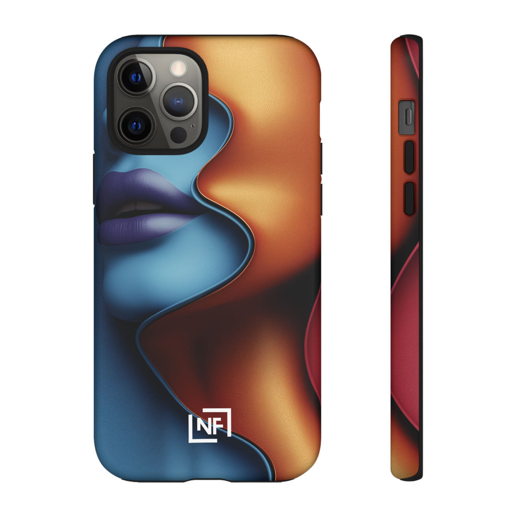 Duality in Motion — Tough Phone Case