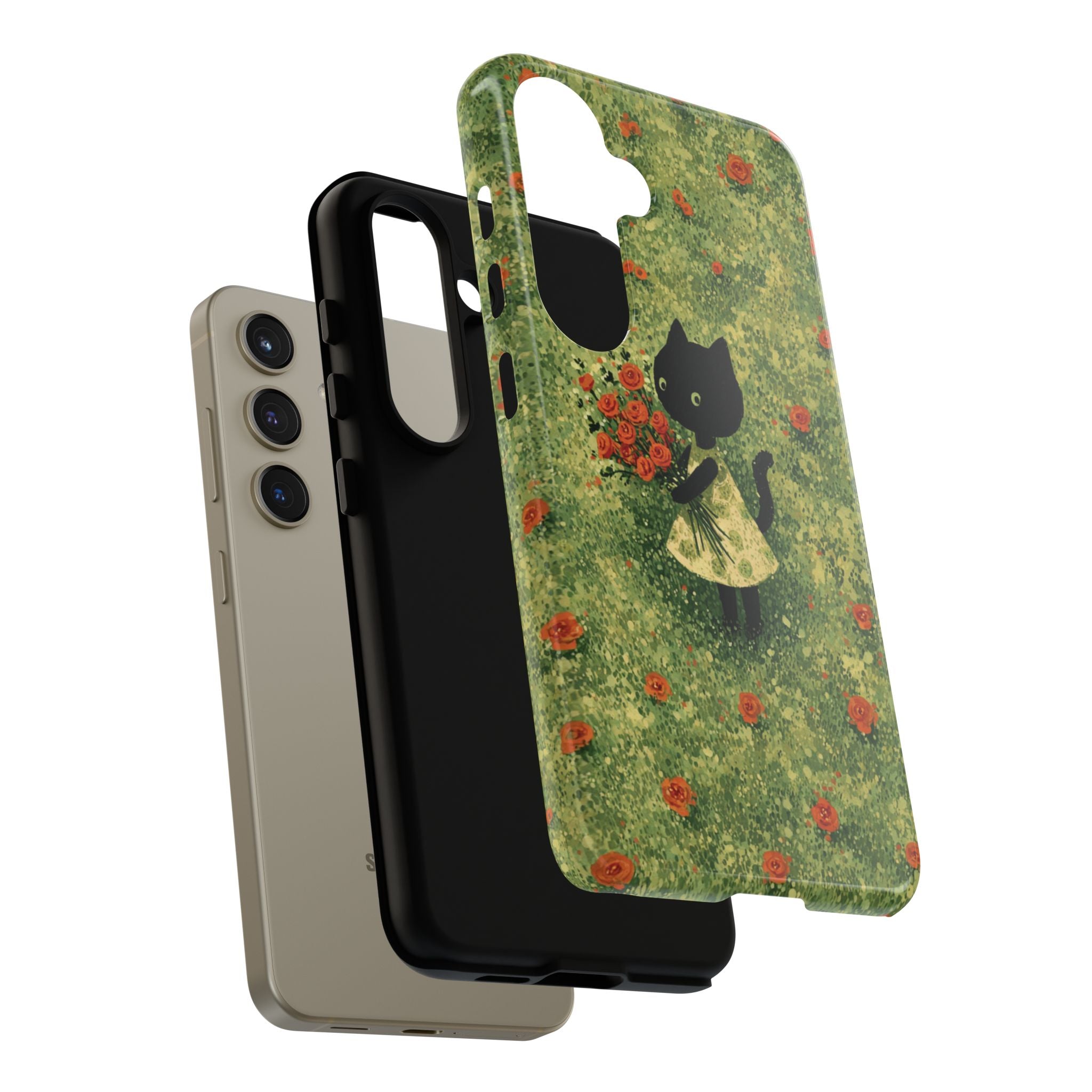 Cute Cat Tough Cases for Cat Lovers, Gifts for Her, Pet Owner Accessories
