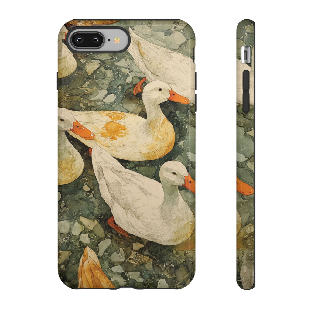 Duck-Themed Phone Case, Quirky Phone Cover, Nature Lover Gift