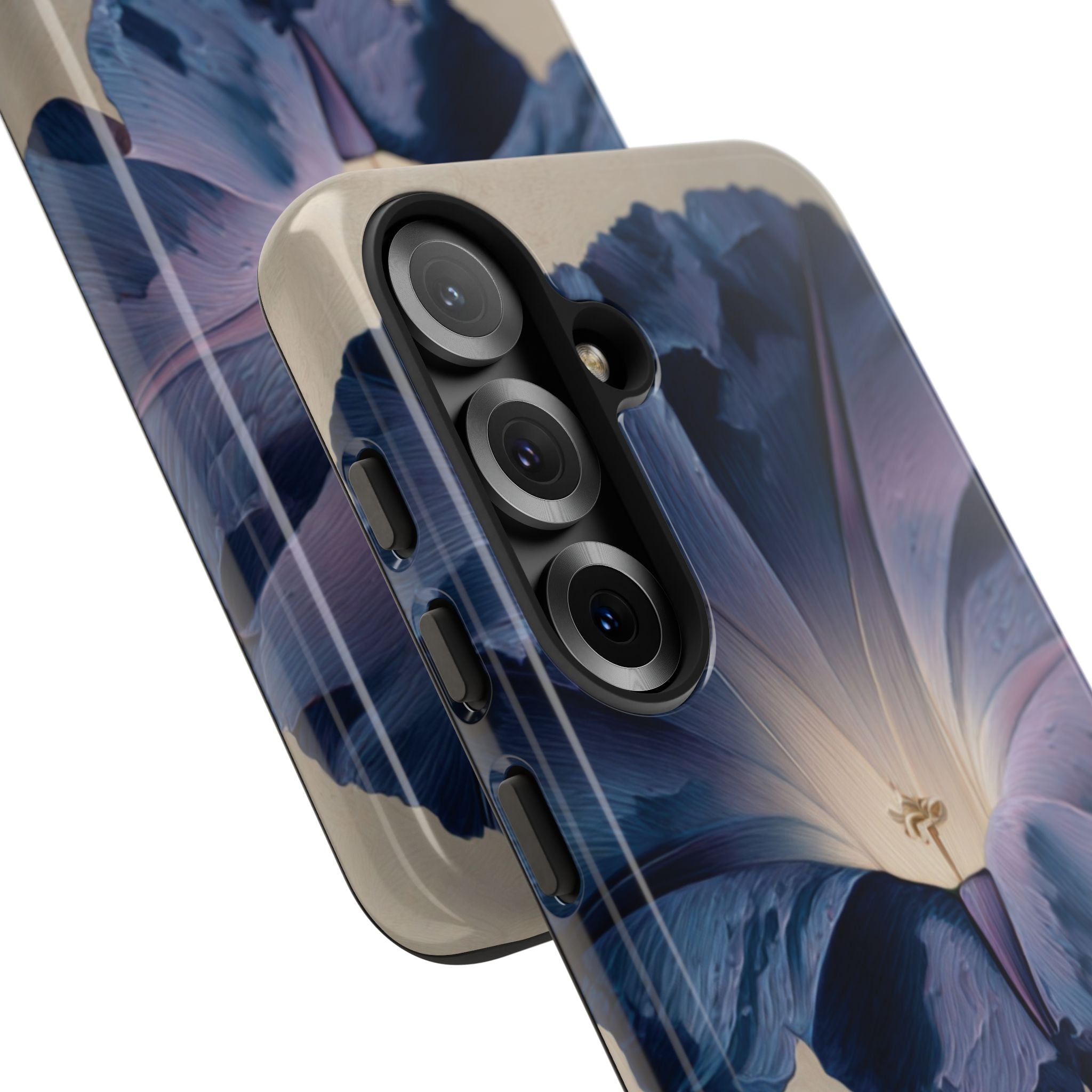 Floral Phone Case, Tough Cases with Purple Flower Design, Phone Accessories