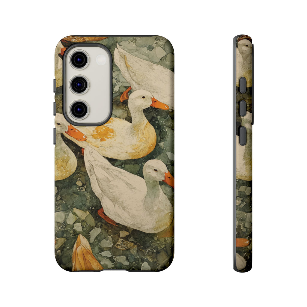 Duck-Themed Phone Case, Quirky Phone Cover, Nature Lover Gift