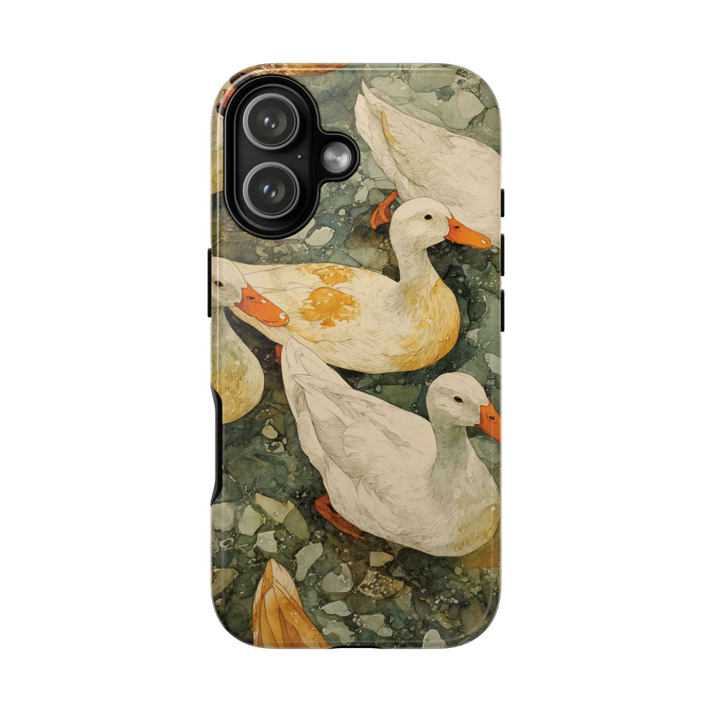 Duck-Themed Phone Case, Quirky Phone Cover, Nature Lover Gift
