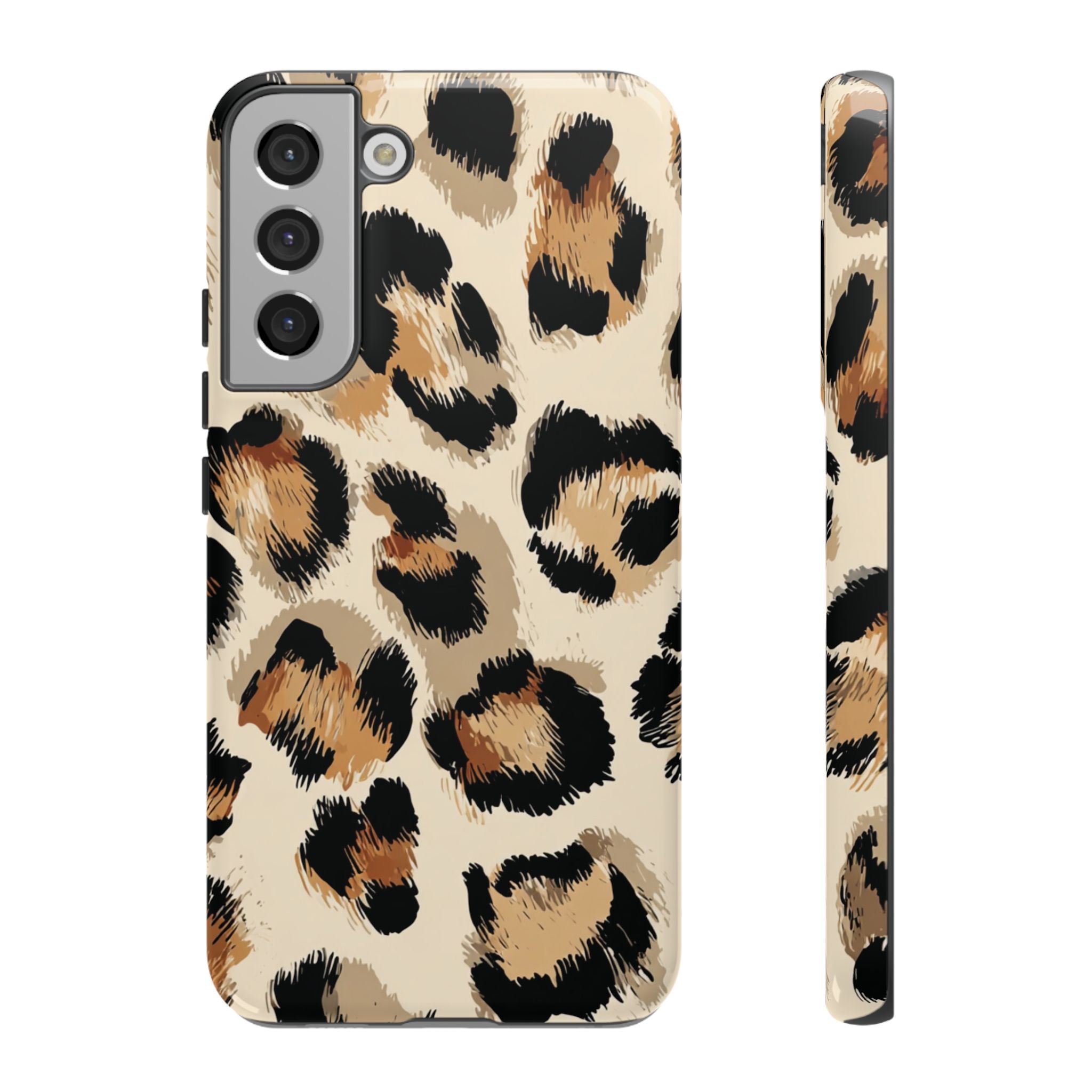 Stylish Leopard Print Phone Case, Animal Print, Tough Case, Gift for Her